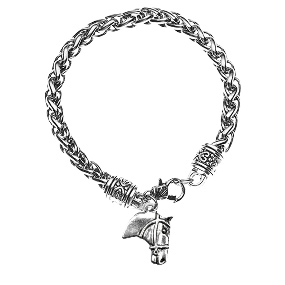 Infinity Collection Horse Jewelry - Elegant Horse Head Charm Bracelet for Women | Perfect Gift for Equestrian Lovers & Horseback Riding Enthusiasts