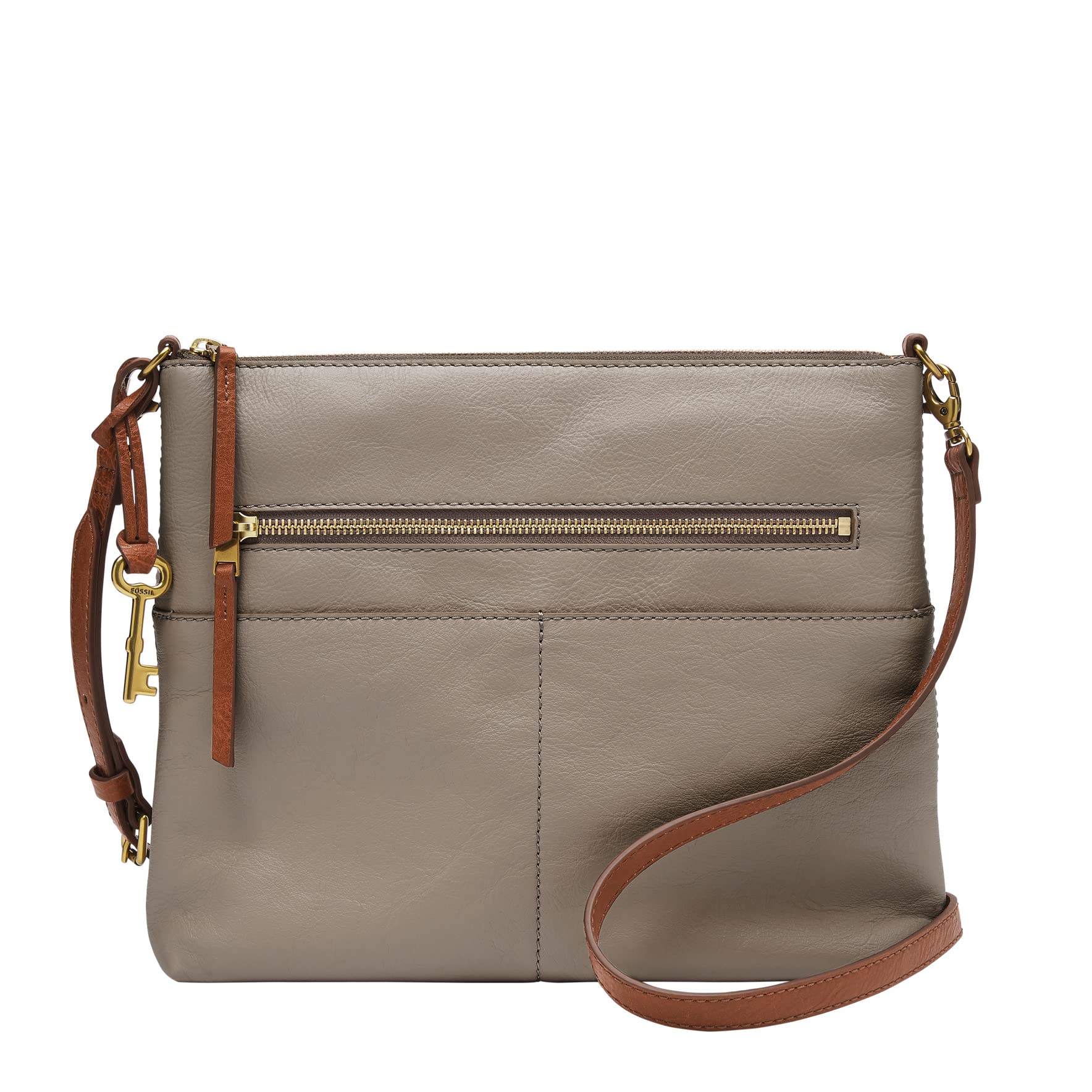 Fossil Women's Fiona Large Crossbody Purse Handbag - Stylish Leather Shoulder Bag for Everyday Use, Work & Travel