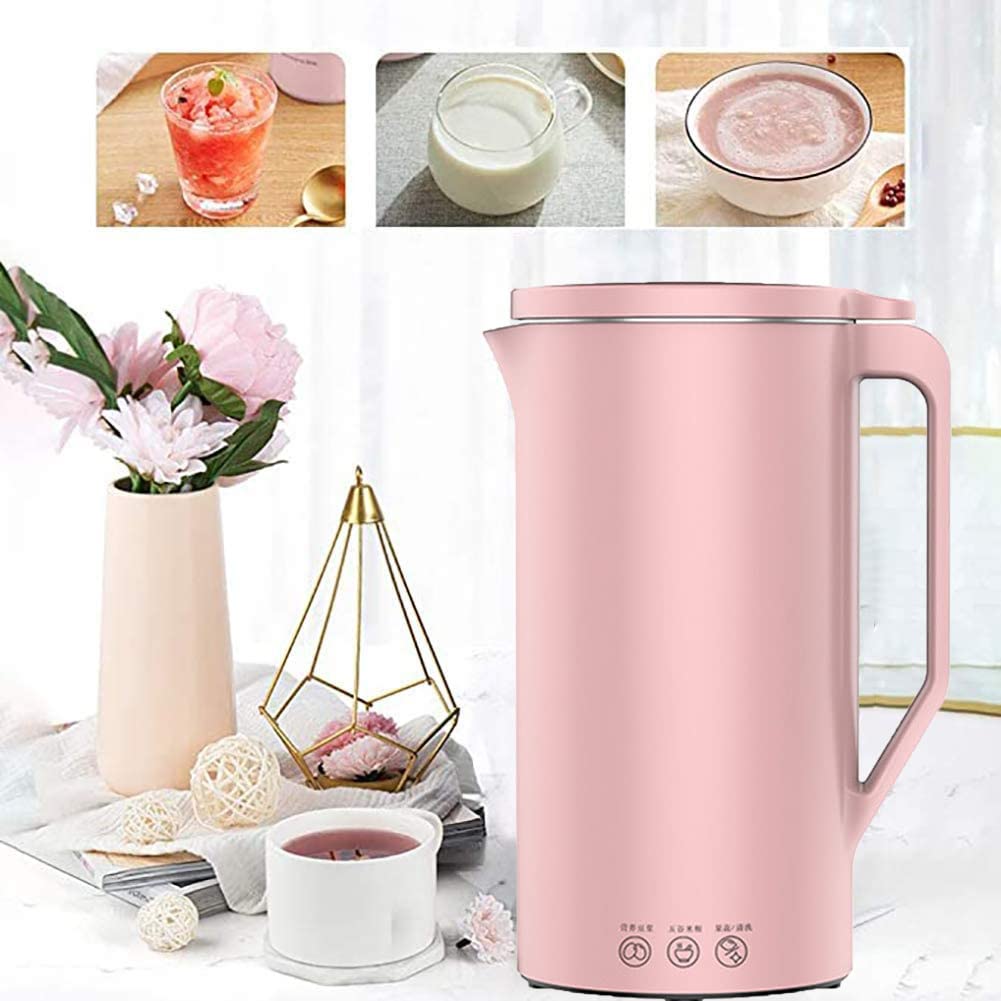 Mini Soybean Milk Maker 350ml - Automatic Personal Soymilk Machine with Stainless Steel Liner | Multifunctional for Grains, Rice Paste & Fruit Juice | Perfect for Breakfast, Healthy Snacks & Small Kitchens