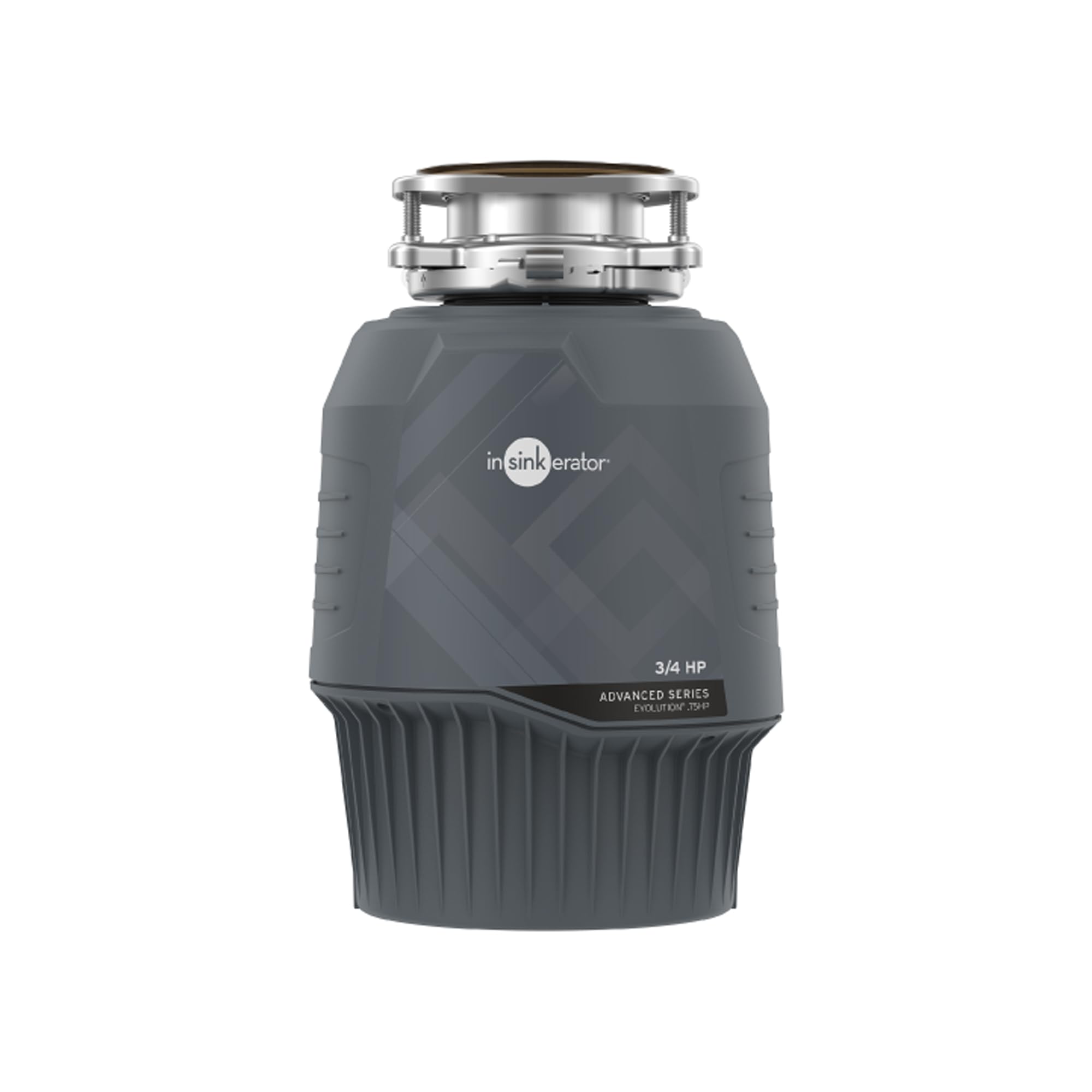 InSinkErator EVOLUTION 0.75HP Garbage Disposal with EZ Connect 3-Foot Power Cord - Continuous Feed Food Waste Disposer for Kitchen Sink - Compatible with EZ Connect & Advanced Series Models (CRD-EZ) | Perfect for Eco-Friendly Home Waste Management & Modern Kitchen Upgrades