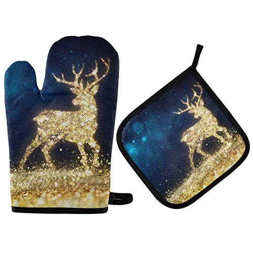 Beautiful Golden Reindeer
