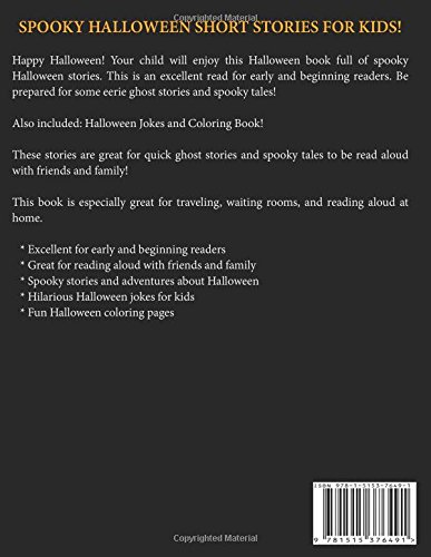 Halloween Stories for Kids: Spooky Short Stories Collection - Perfect for Bedtime Reading & Classroom Activities