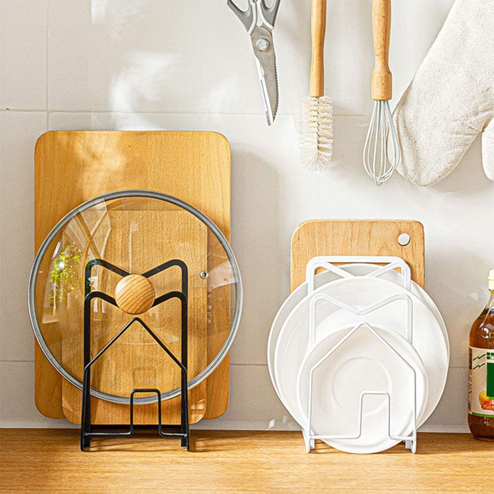 Premium Stainless Steel Cutting Board Holder & Kitchen Organizer - 4.92