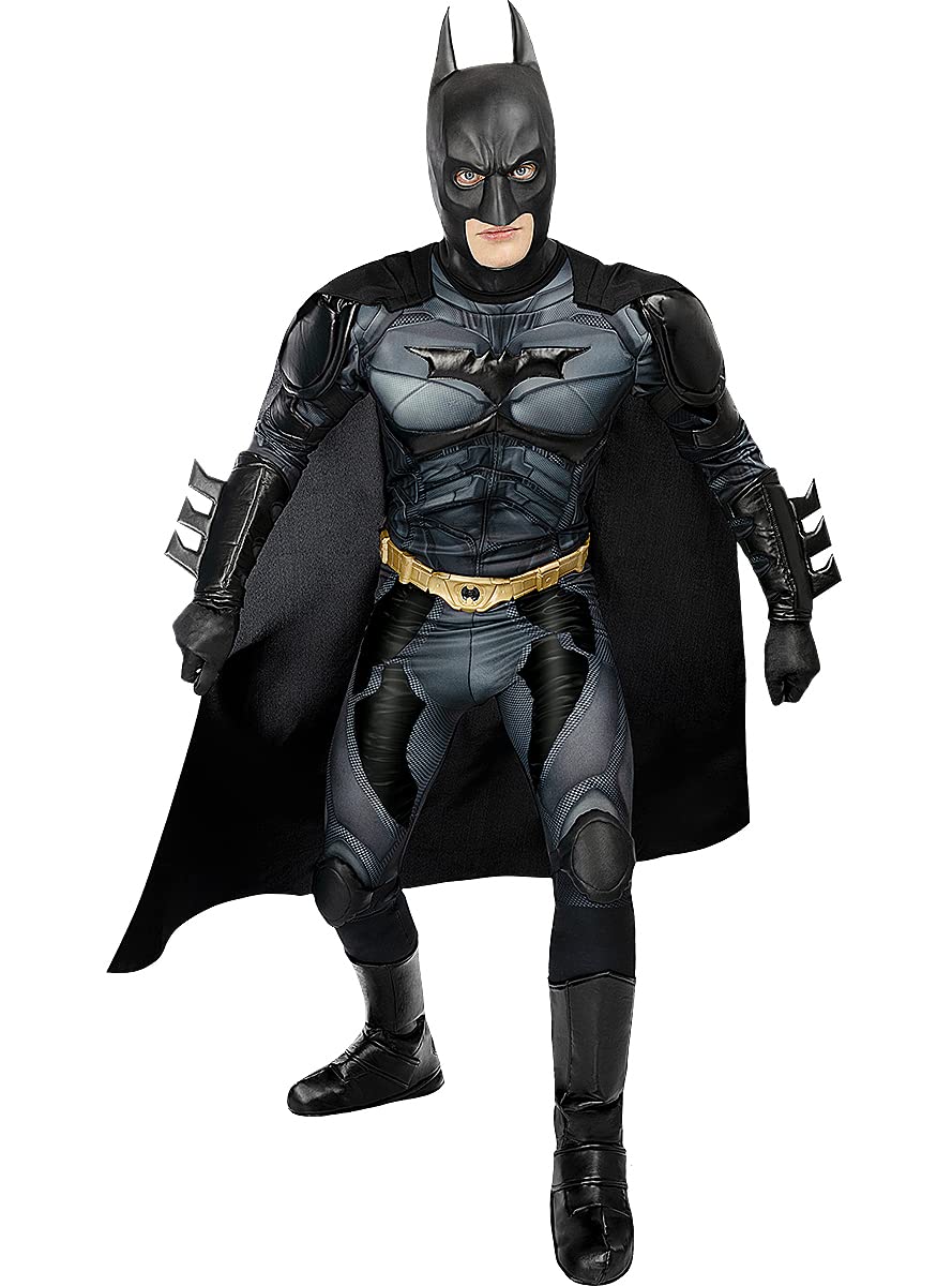 Batman The Black Knight Superhero Costume for Men - DC Comics Fancy Dress Outfit for Halloween, Cosplay & Carnival Parties - Adult Superhero Costume Accessories - Perfect for Halloween, Comic Con & Themed Events