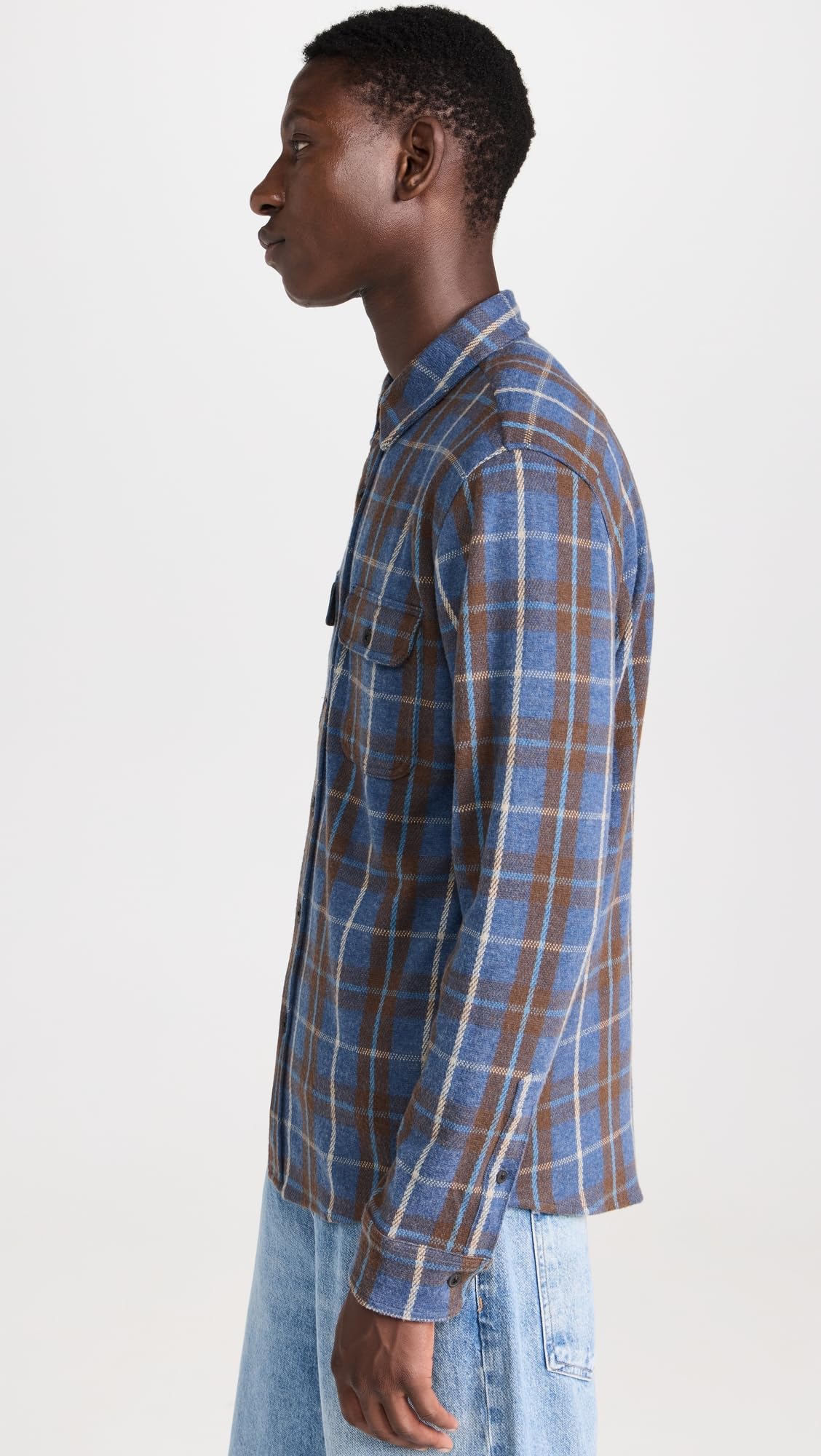 Faherty Men's Legend Sweater Shirt - Soft Cotton Blend Pullover for Casual Wear, Layering & Outdoor Activities