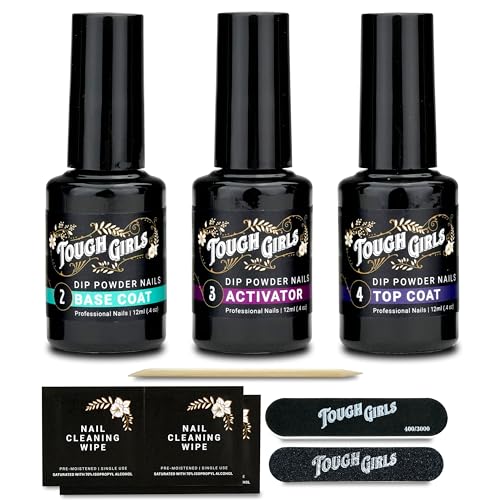 Base Coat, Activator, & Top Coat