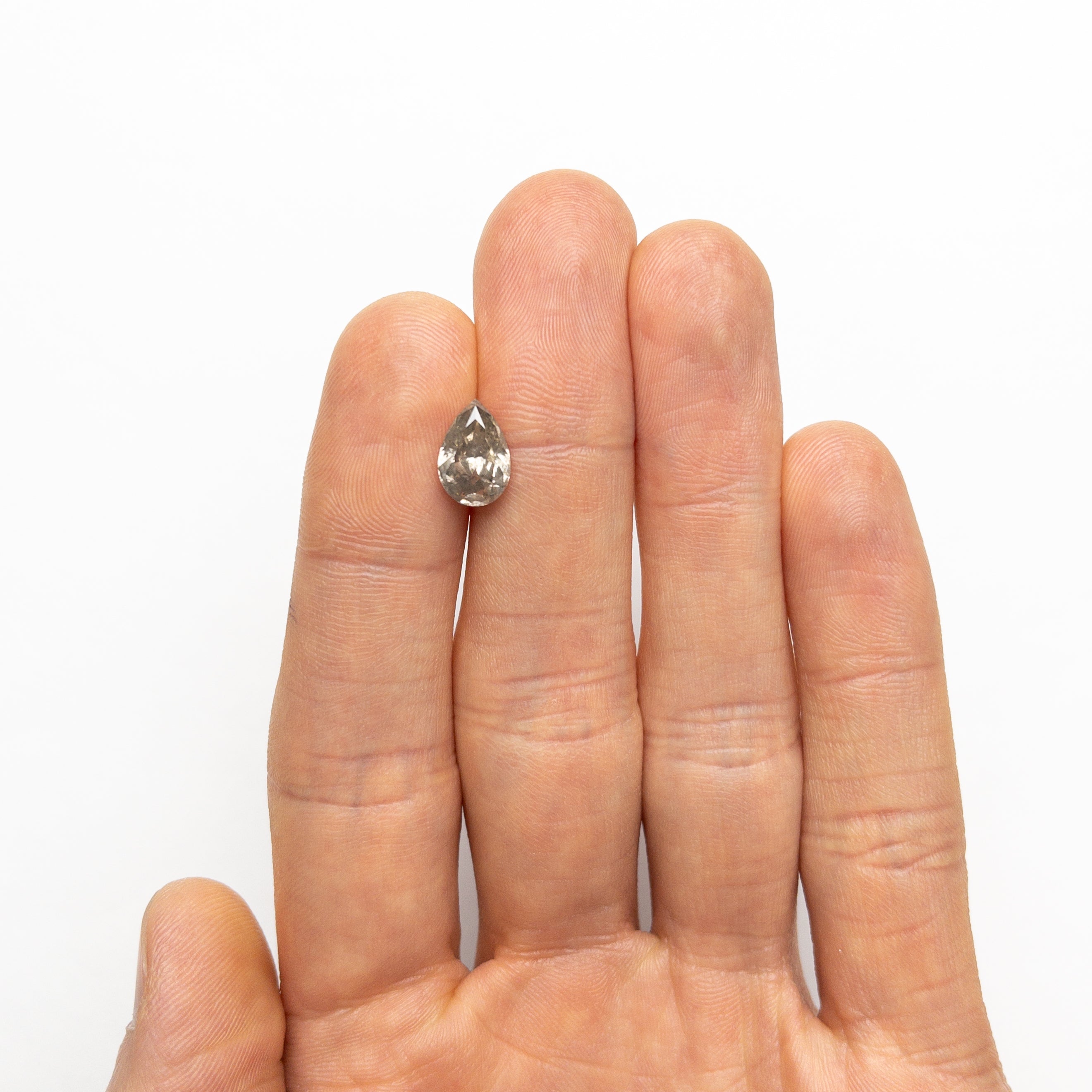2.08ct Pear Cut Diamond - 10.44x7.06x4.26mm Brilliant Engagement Ring Stone for Wedding & Proposal Jewelry