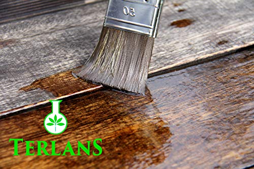 TERLANS Refined Linseed Oil, 8.4 Fl Oz (250 ml) - Natural Oil Paint Thinner & Wood Preserver for Artists & Woodworkers | Perfect for Oil Painting, Furniture Restoration & Wood Finishing