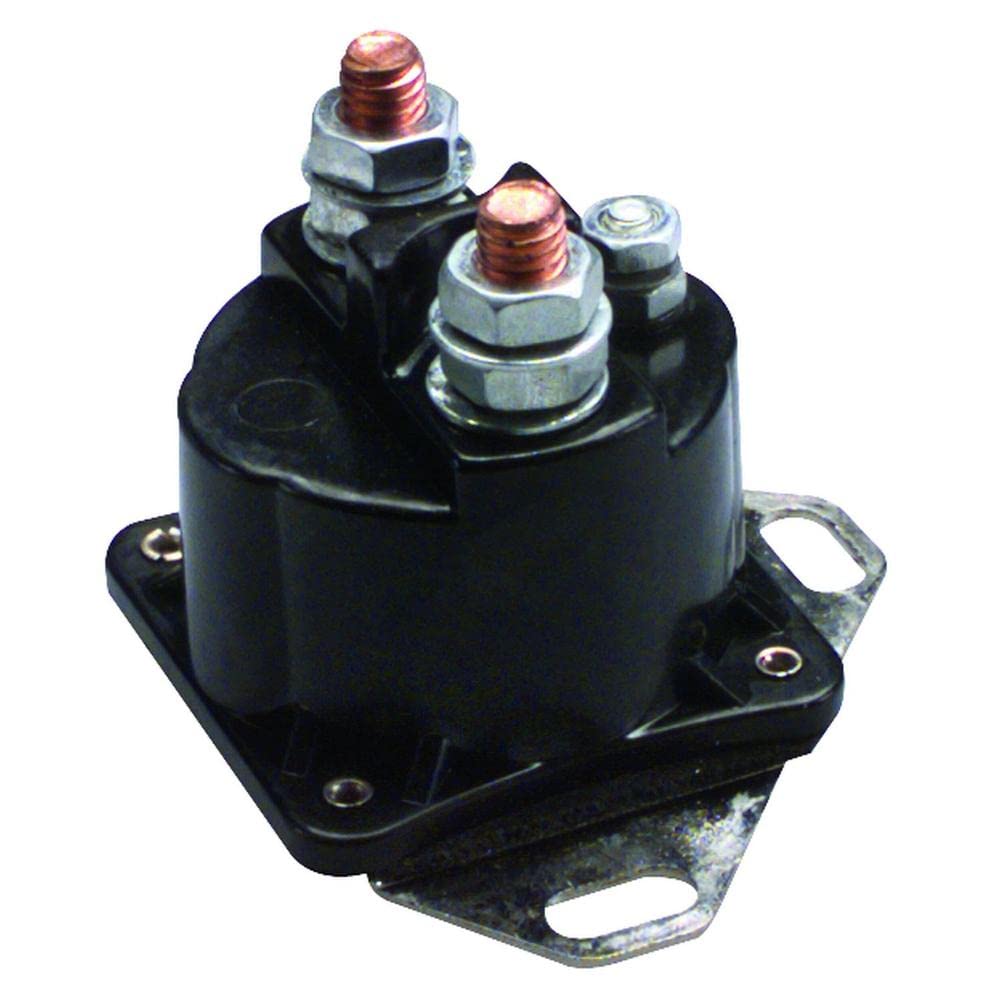 RAParts E5TZ11450A 12V External Solenoid for Ford & New Holland Tractor - Heavy Duty Replacement Part for Agricultural Equipment & Farm Machinery