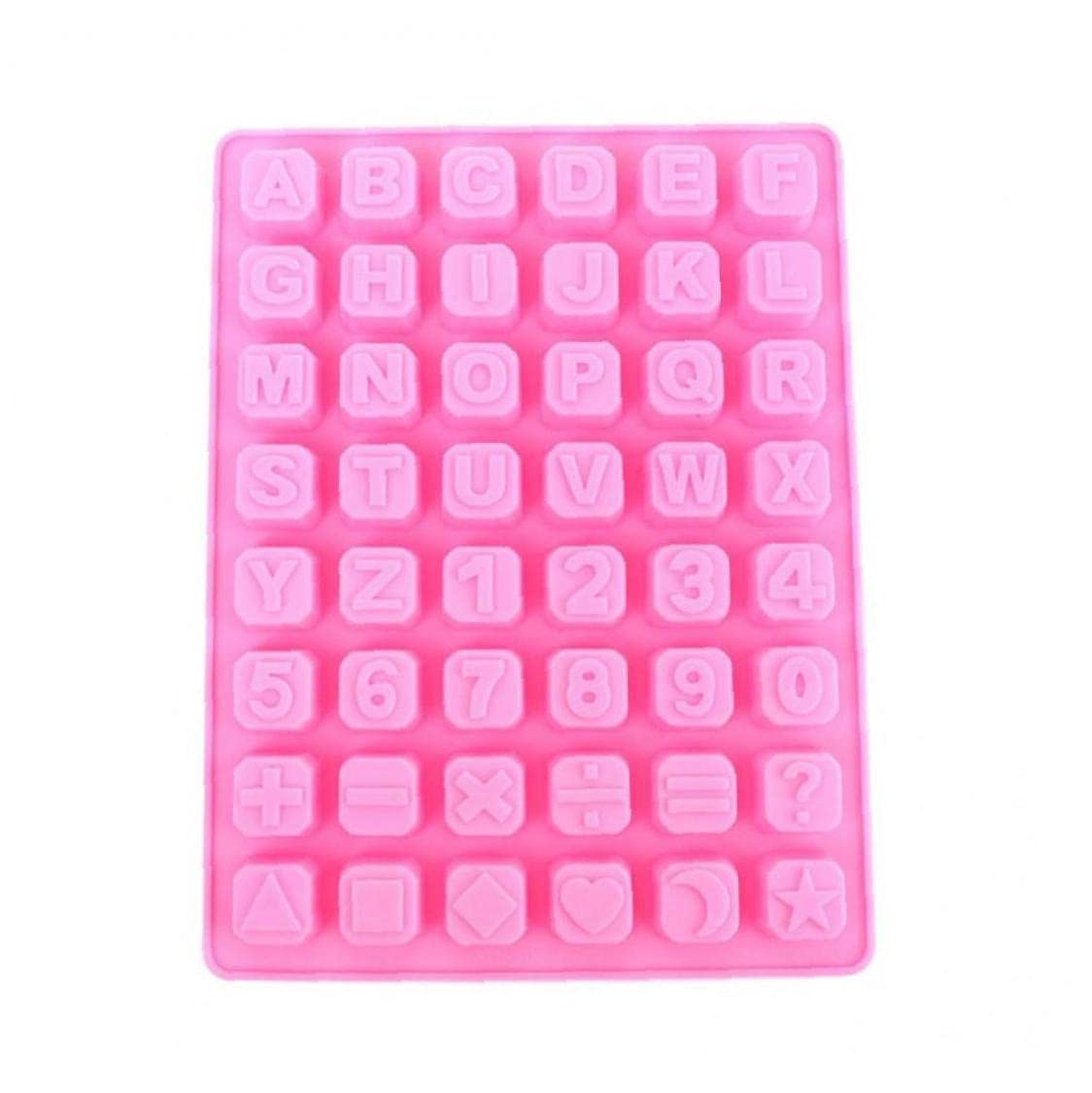 26-Piece Alphabet Chocolate Silicone Mold for Cakes, Ice Cubes, Candies & Soap Making - Baking Decorating Tools & Soap Maker Tray for DIY Crafts, Parties & Home Decor