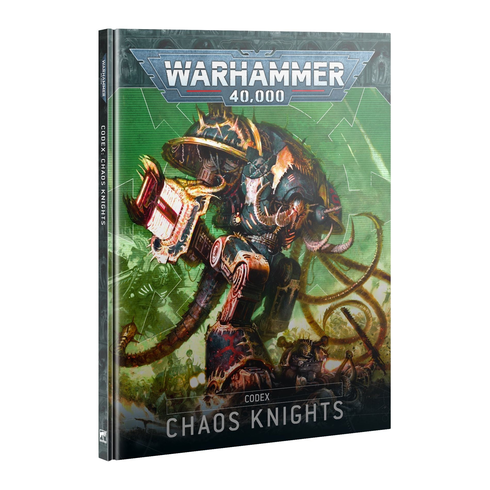 Codex: Chaos Knights (10th Edition) - Warhammer 40K Army Book & Rules - Perfect for Tabletop Battles & Competitive Gaming