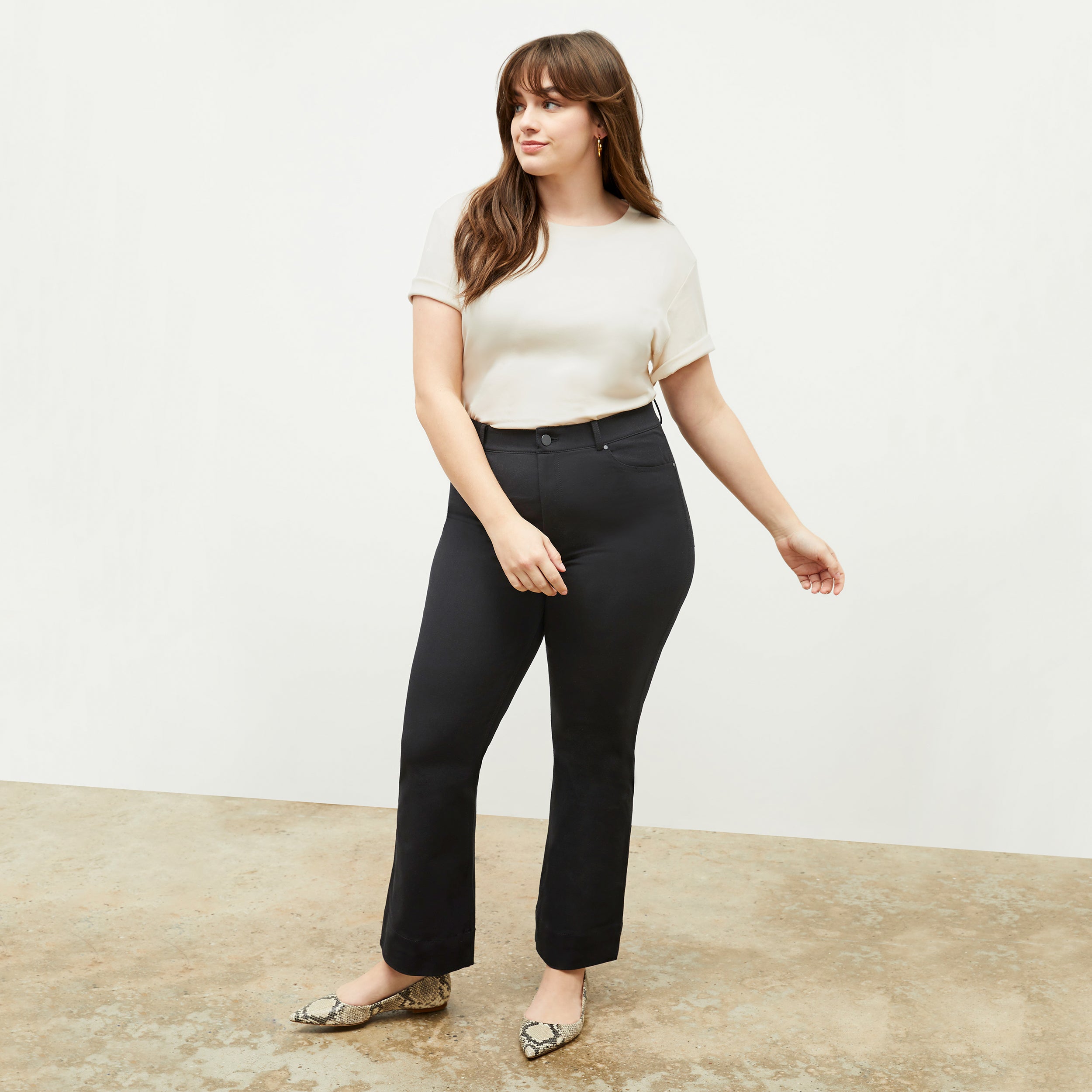 Eco-Friendly Archie Jean - Sustainable Black Denim Alternative for Women | Perfect for Casual Wear & Everyday Outfits