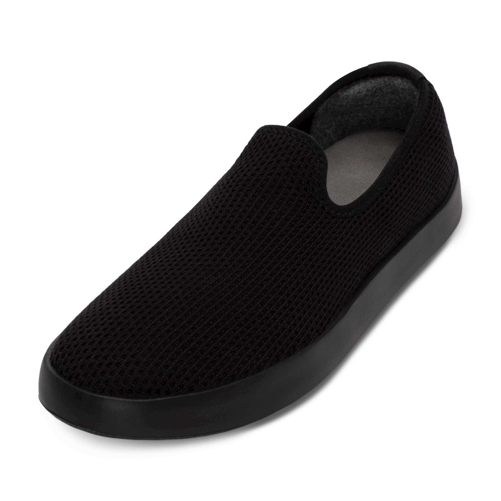 Women's Tree Lounger Comfortable Slip-On Shoes - Natural Black with Eco-Friendly Natural Sole | Perfect for Casual Wear, Travel & Home Relaxation