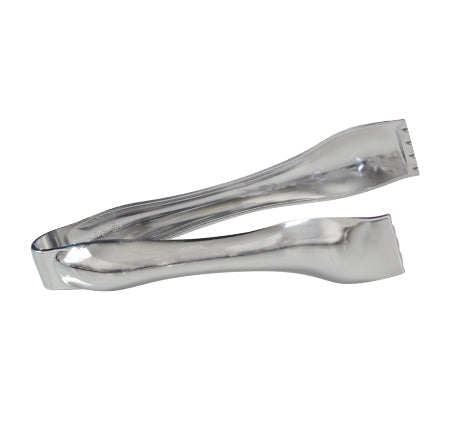 Silver Plastic Tong - 12 Inch BBQ Grill Tongs with Non-Slip Handle for Cooking, Grilling, Serving - Perfect for Outdoor BBQ, Picnic, Camping, and Kitchen Use