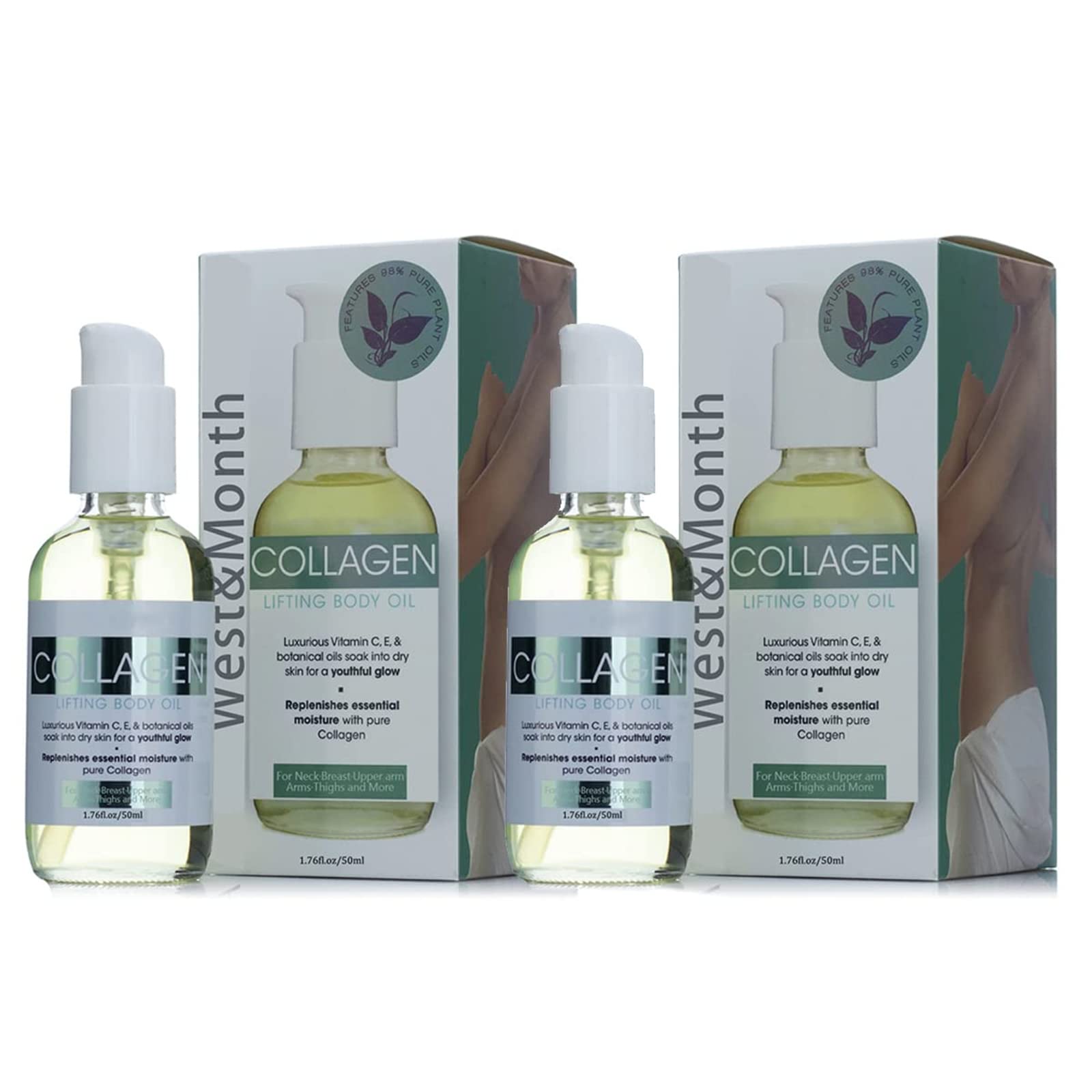 2023 BeautyLady Firming & Lifting Body Oil with Collagen - Anti-Aging Protein Serum for Women, Reduces Fine Lines & Wrinkles - Perfect for Night Skincare Routine & Body Massage