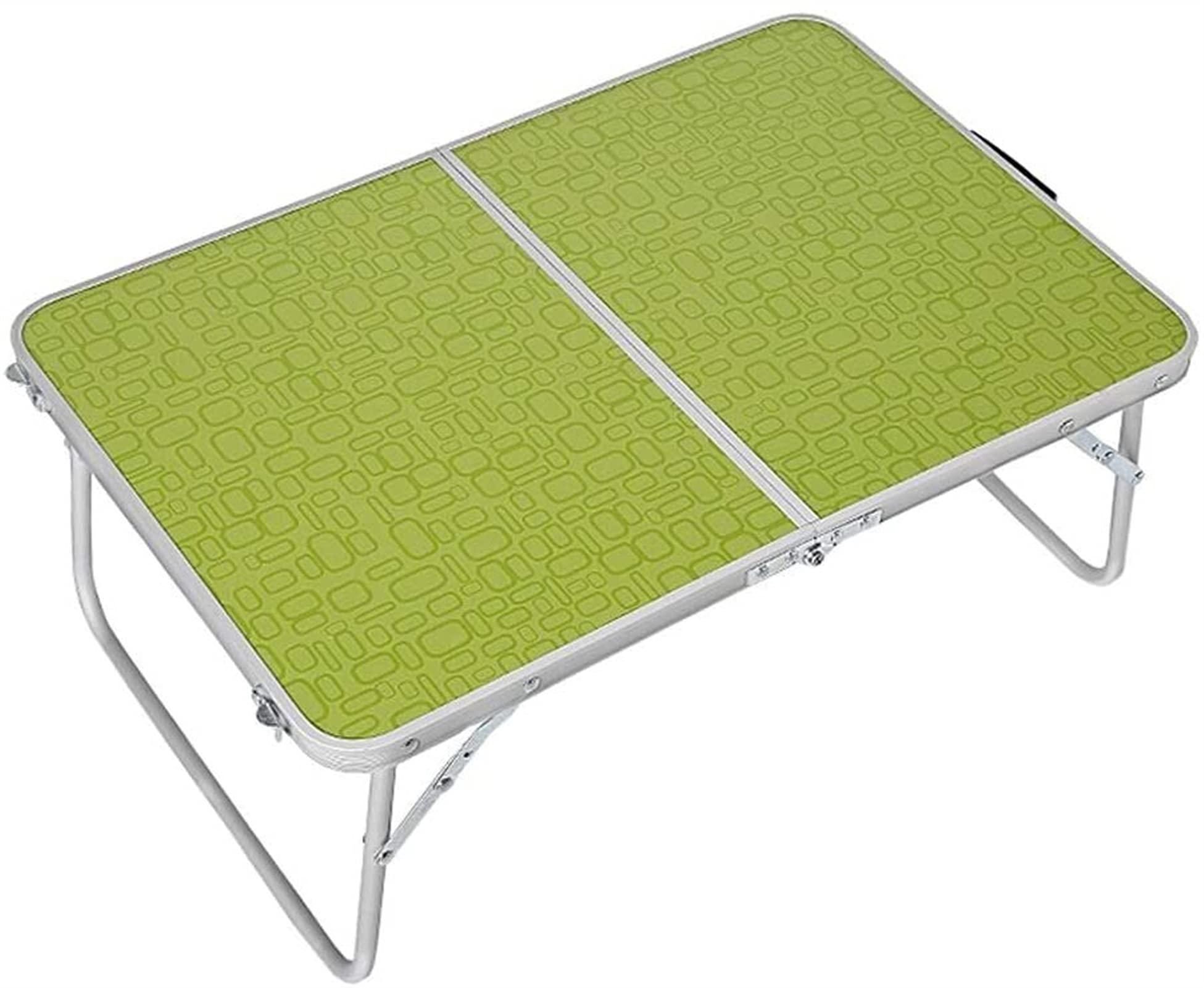LQ Foldable Coffee Table - Portable Multi-Function Side Table for Home & Outdoor Use | Green Minimalist Design | Perfect for Living Room, Patio, Camping & Small Spaces