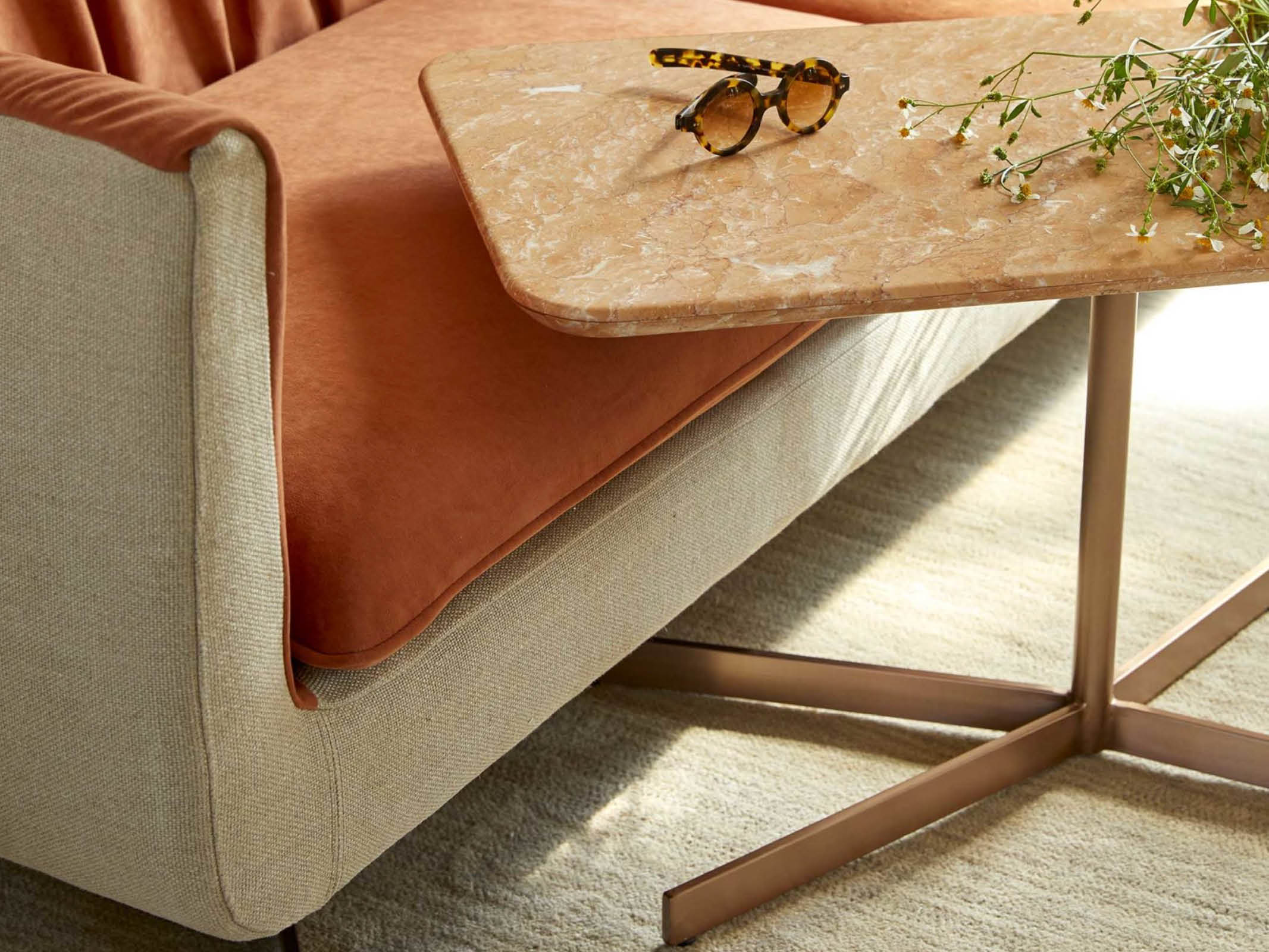 Ninovan Side Table - Modern Nightstand & End Table for Bedroom, Living Room - Small Accent Table with Storage Shelf