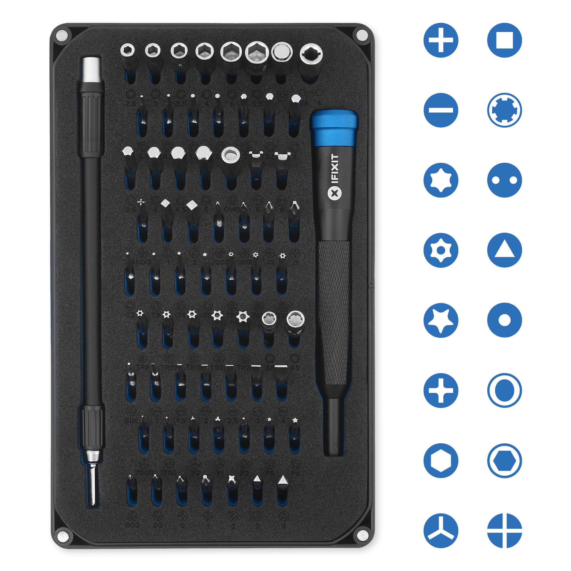 Pro Tech Toolkit with Magnetic Project Mat - 45-Piece Electronics Repair Set for Phones, Laptops, DIY - Perfect for Home Repairs & Tech Enthusiasts