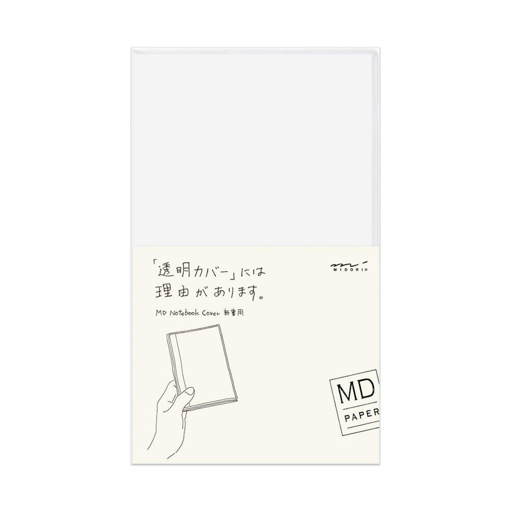 Premium MD Paper Notebook Cover - Clear Protective Cover for Journaling, Sketching & Note-Taking - Durable & Stylish for Office, School & Travel Use
