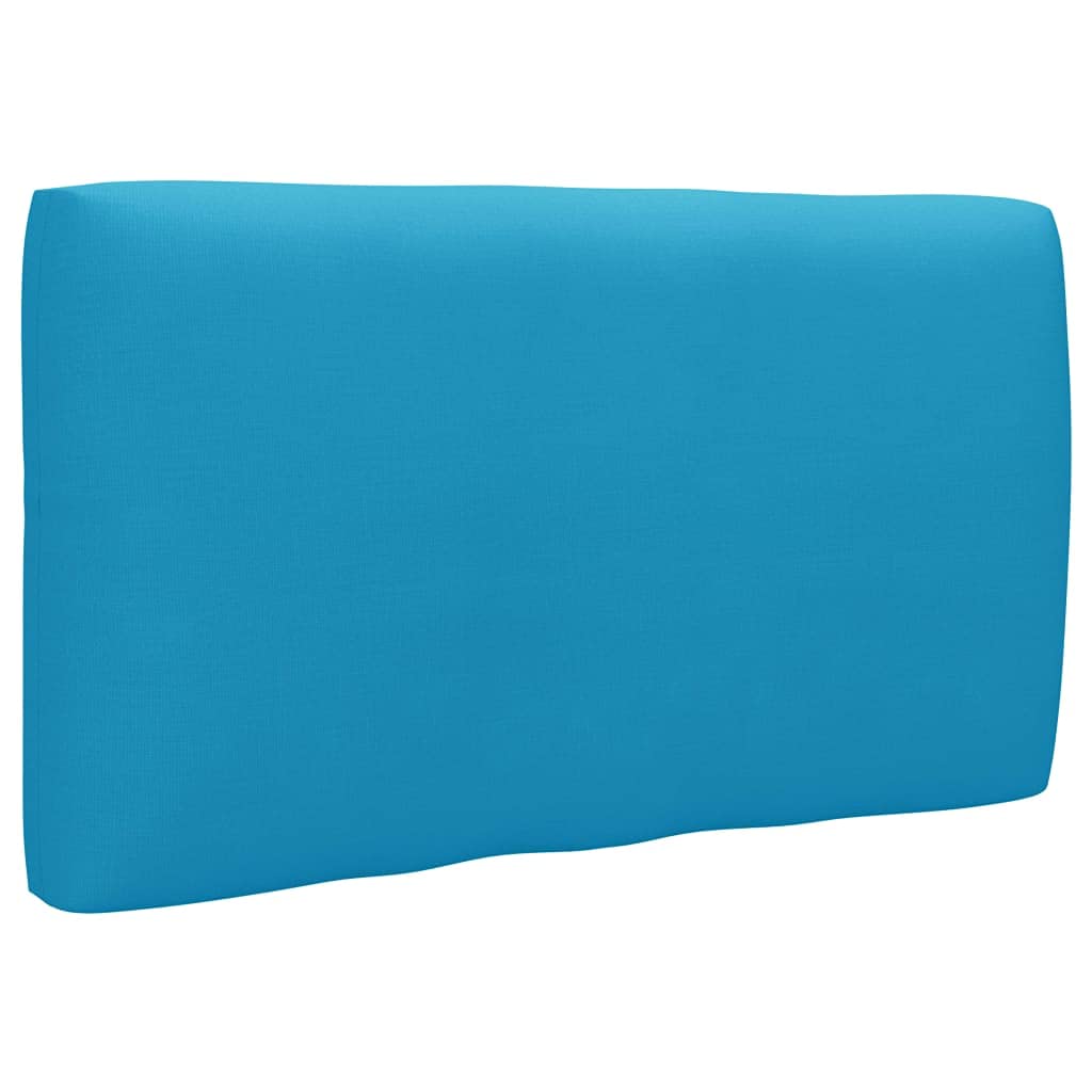 Premium SKM Pallet Sofa Cushions Set of 3 - Soft Blue Water-Resistant Cushions for Outdoor Patio, Garden, and Poolside Lounging