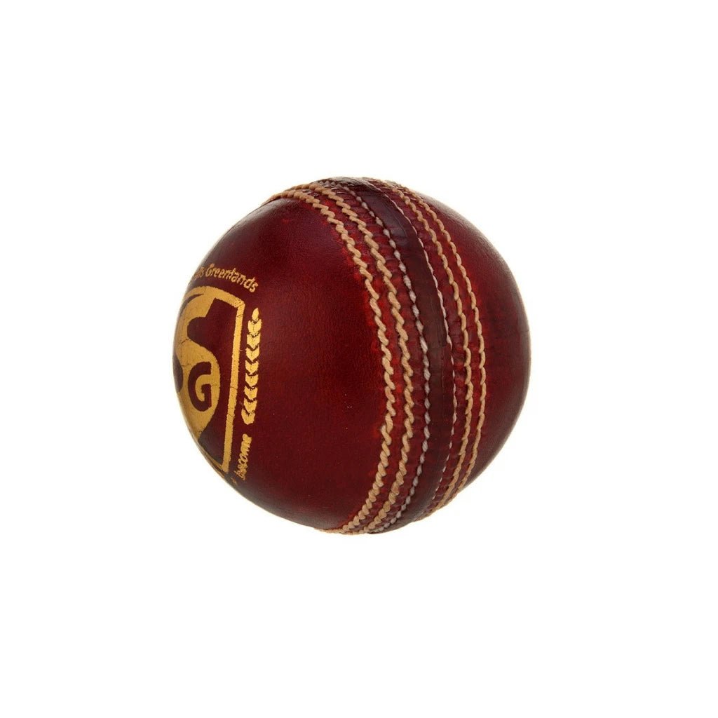 Premium SG Test LE Cricket Ball - Official Red Leather Cricket Ball for Matches & Practice | Perfect for Professional & Amateur Players