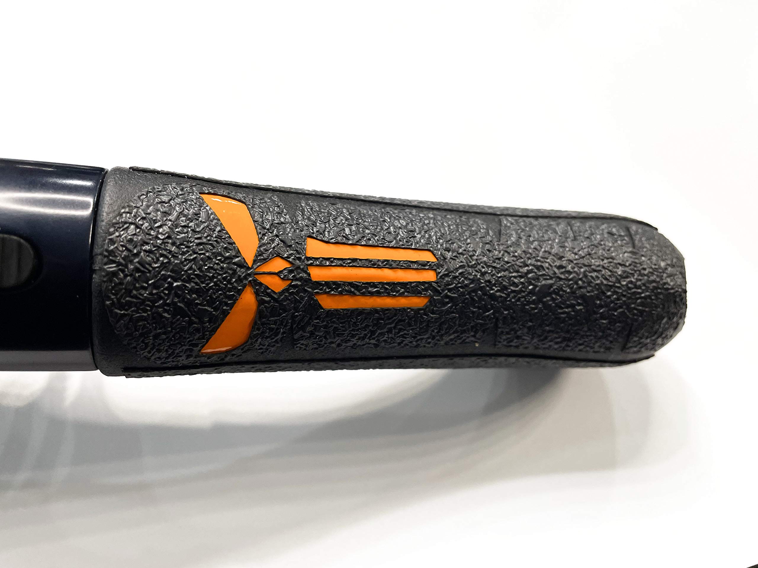 Shockwave Skull Grip Tape Enhancement with Orange Insert - Non-Slip Handleitgrips for Firearms, Tactical Gear & Outdoor Activities
