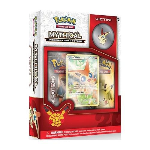 Mythical Pokemon Trading Card Game Collection Box - Choose Your Favorite Legendary Pokemon (Pikachu, Mewtwo, Charizard) | Perfect for Collectors, Battles & Gifts