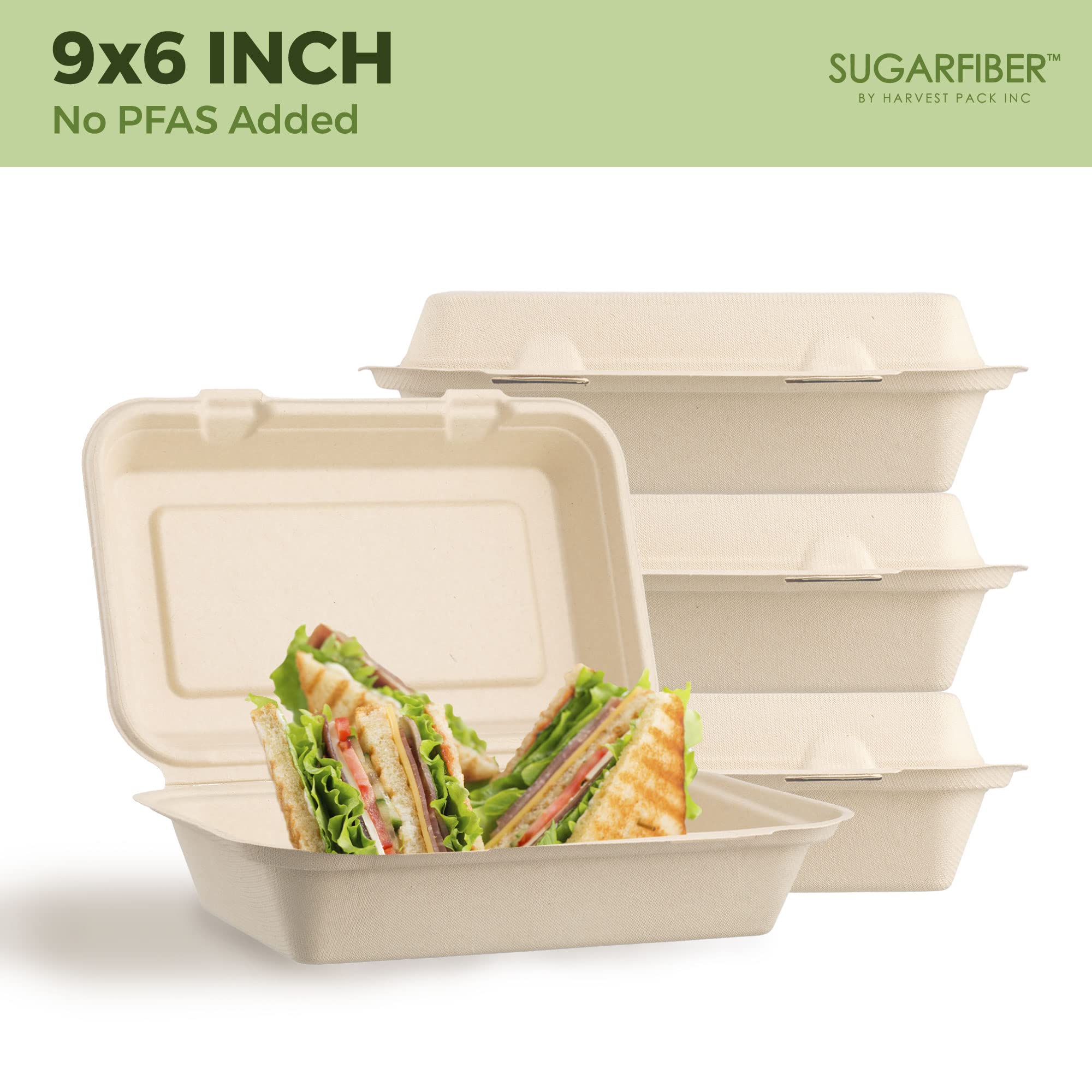 500-Pack PFAS-Free 9x6