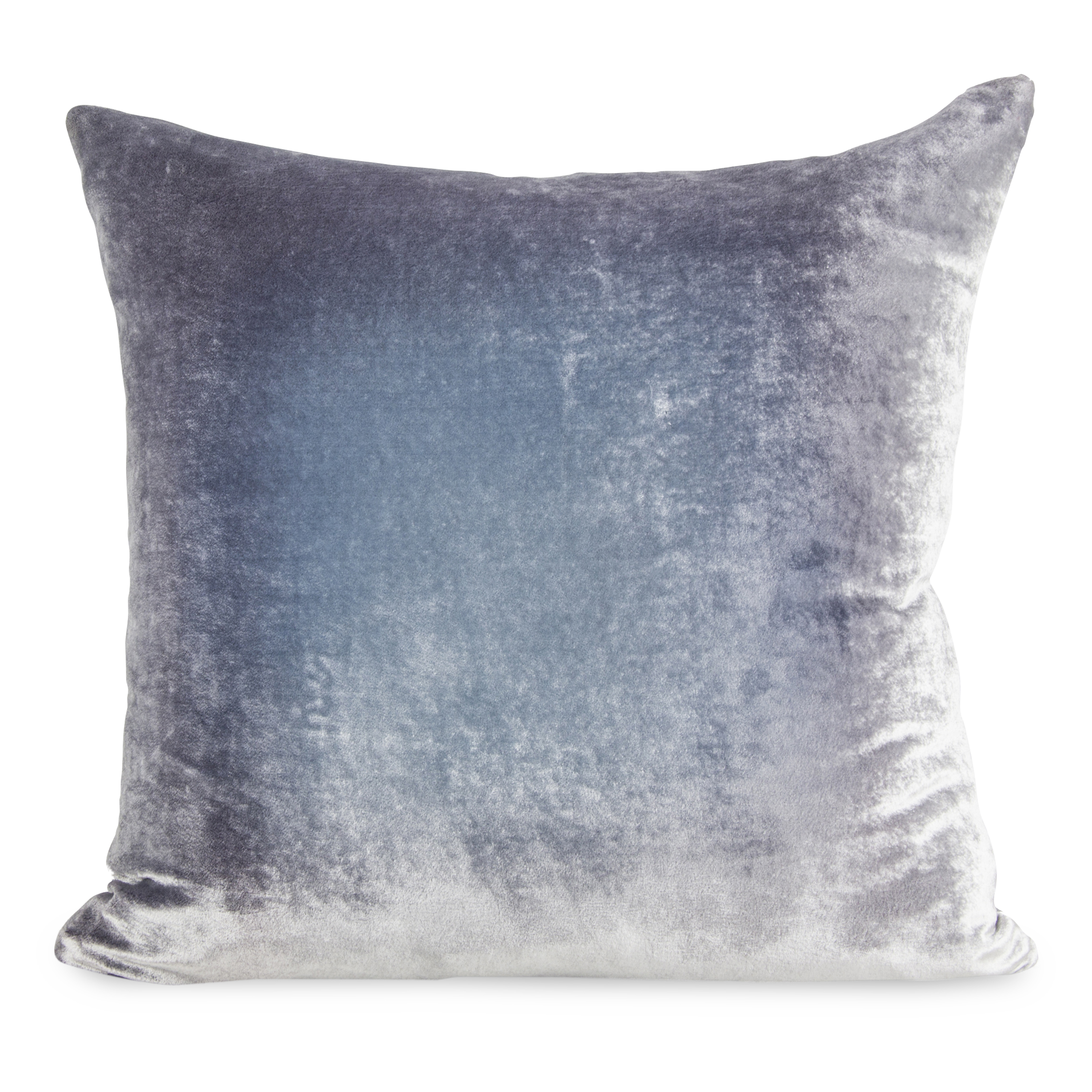Ombre Velvet Pillow Cover - Soft Decorative Throw Pillow for Couch, Bed, Sofa - Stylish Home Decor for Living Room, Bedroom - Gradient Color Design