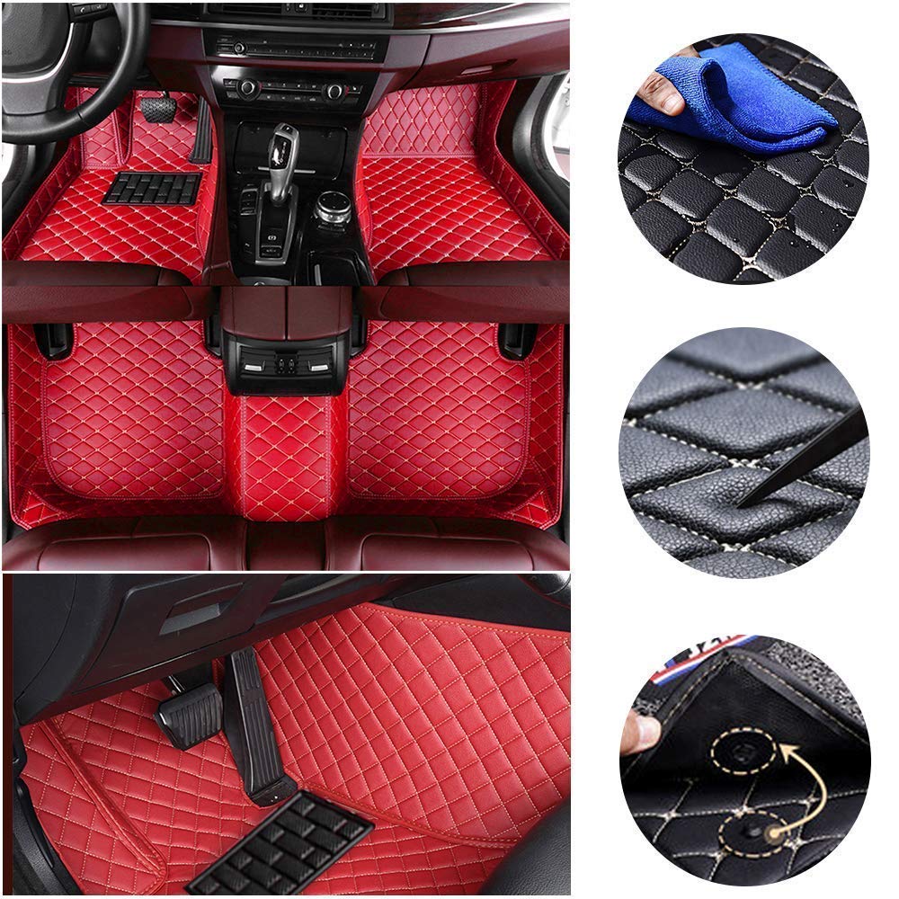 Custom Car Floor Mats for Dodge Avenger & Challenger - Waterproof, Non-Slip Luxury Mats for Road Trips & Daily Commute