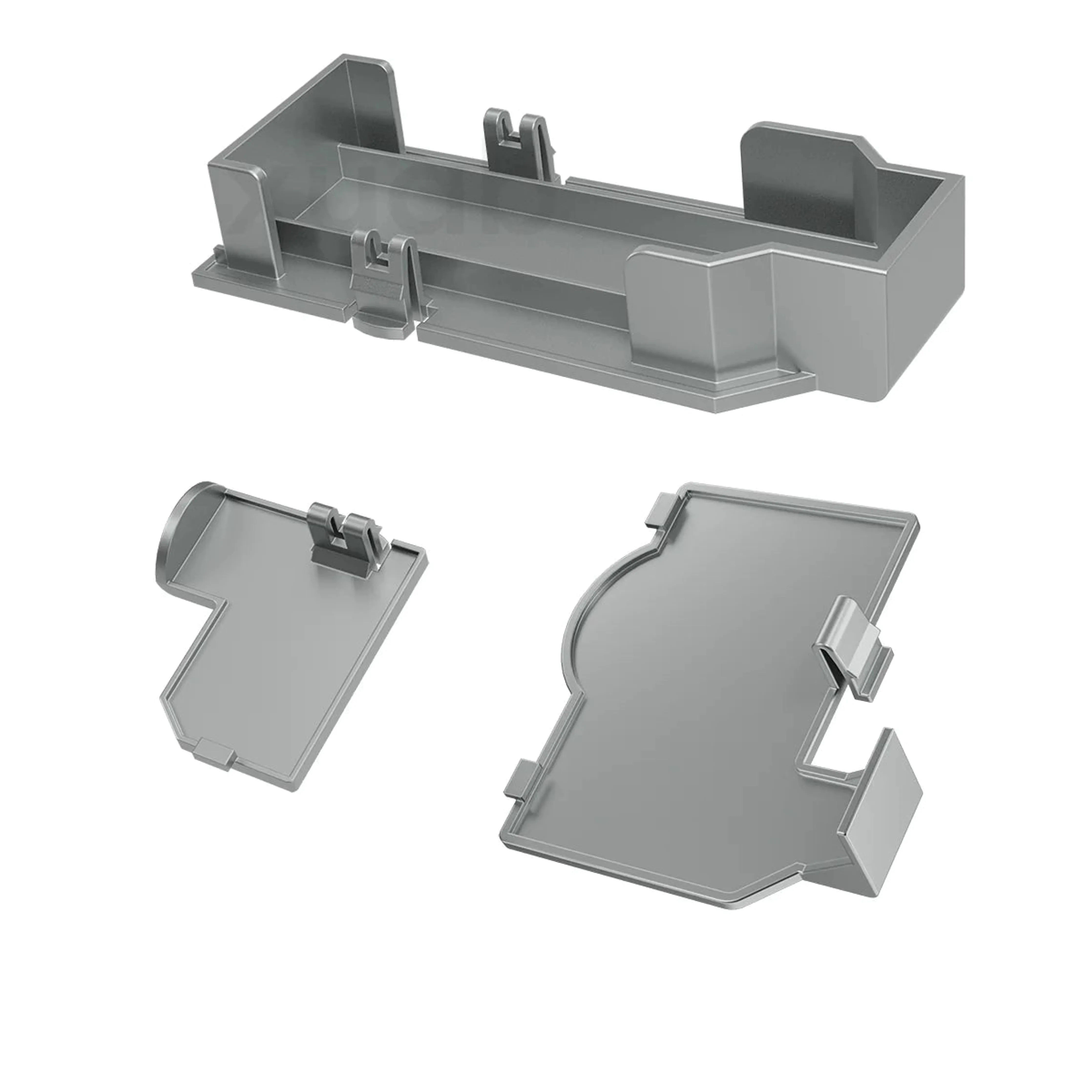 3-Piece Silver Port Covers for Nintendo GameCube® - Protect Console Ports from Dust & Damage | Gaming Accessories for Nintendo GameCube Owners
