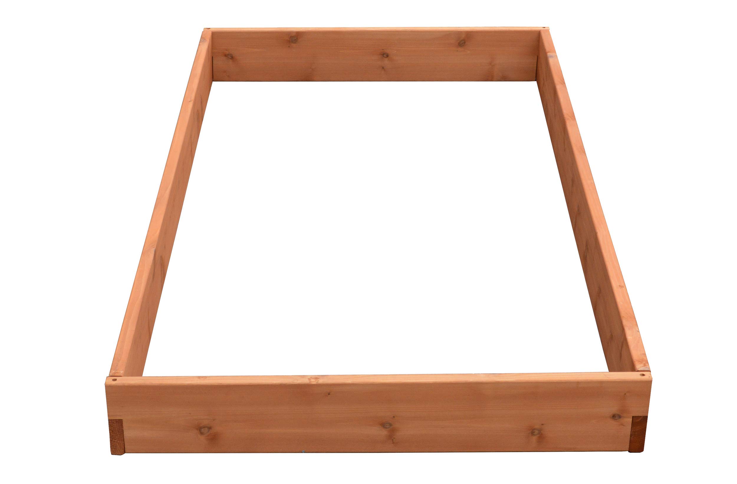 Premium Red Cedar Wood Raised Garden Bed - 5.5