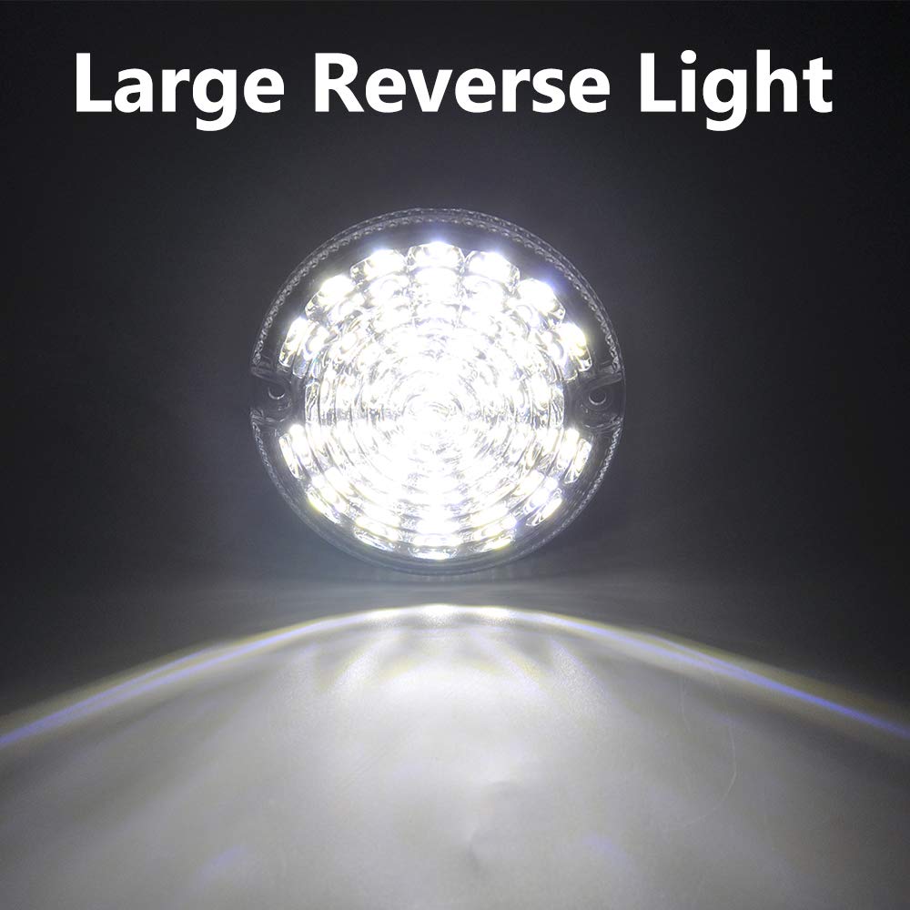 10PCs/Kit Front Rear Reverse Fog Side Lights Smoke Lens Complete LED Lamp Upgrade Kit for Land Rover Defender 1990-2016 - Improve Visibility & Style for Off-Road Adventures & Night Driving