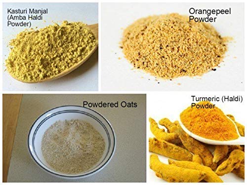 Herbalhut Naturals Ubtan Powder for Body - 1kg | 100% Natural Ayurvedic Skin Brightening & Exfoliating Scrub | Perfect for Glowing Skin, Tan Removal & Body Detox | Spa & Home Skincare Routine