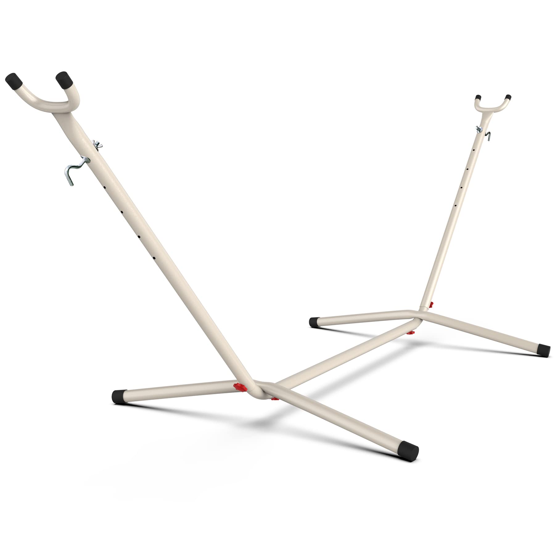 Anyoo Heavy Duty Portable Hammock Stand - 550 lb Capacity Steel Frame with Carrying Bag, Easy to Assemble for Indoor & Outdoor Use - Perfect for Backyard, Garden, Camping and Patio Relaxation