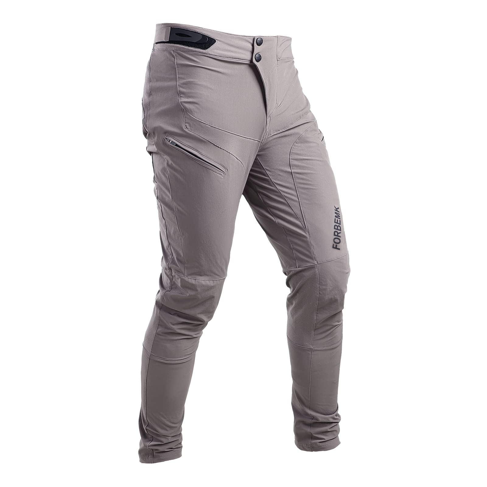 FORBEMK Men's Mountain Bike Pants - Quick-Dry Lightweight Breathable Cycling Pants for MTB, BMX & Downhill Riding | Perfect for Trail Adventures & Outdoor Sports