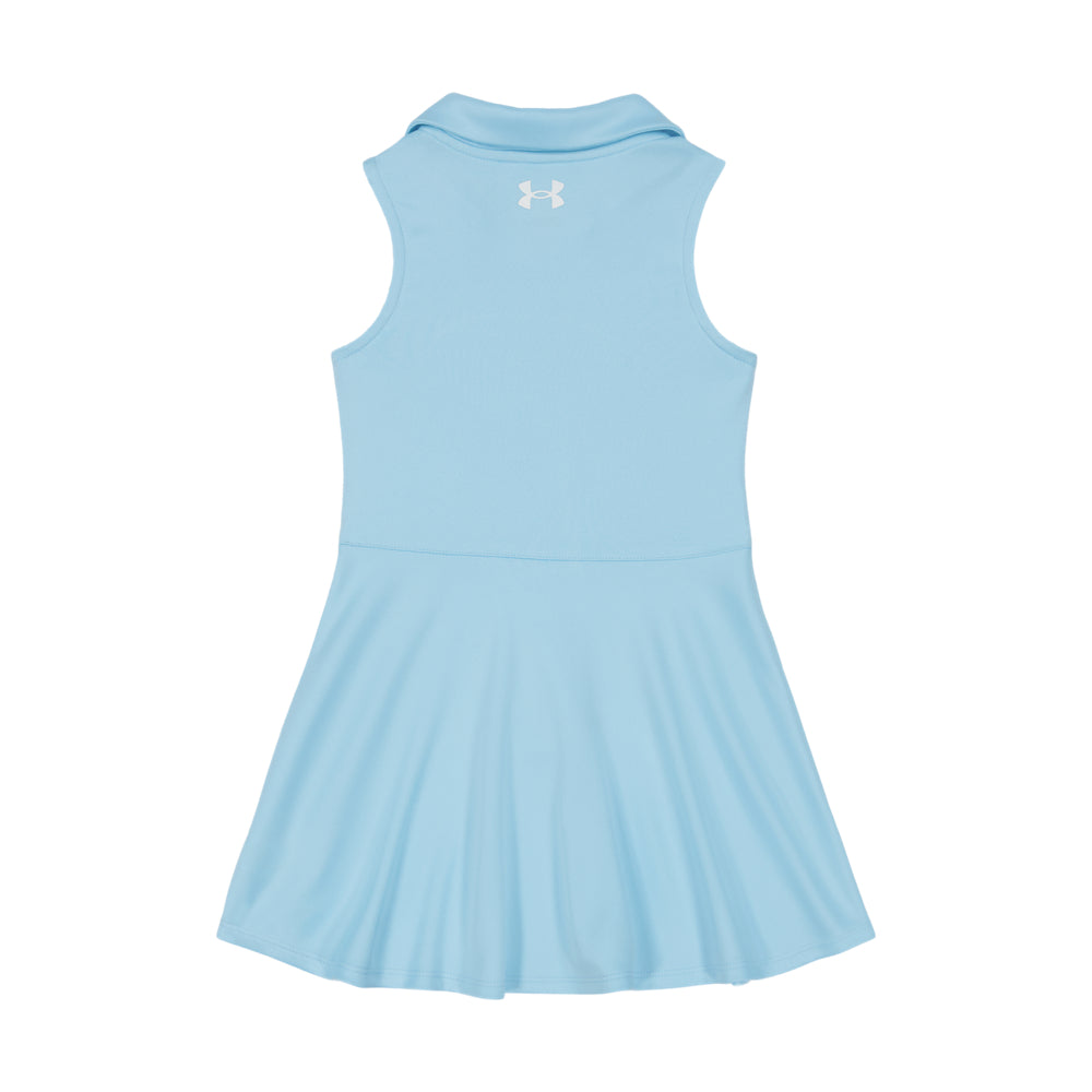 Under Armour Girls' Toddler Sleeveless Polo Dress - Breathable Athletic Wear for Playdates, Daycare & Summer Activities