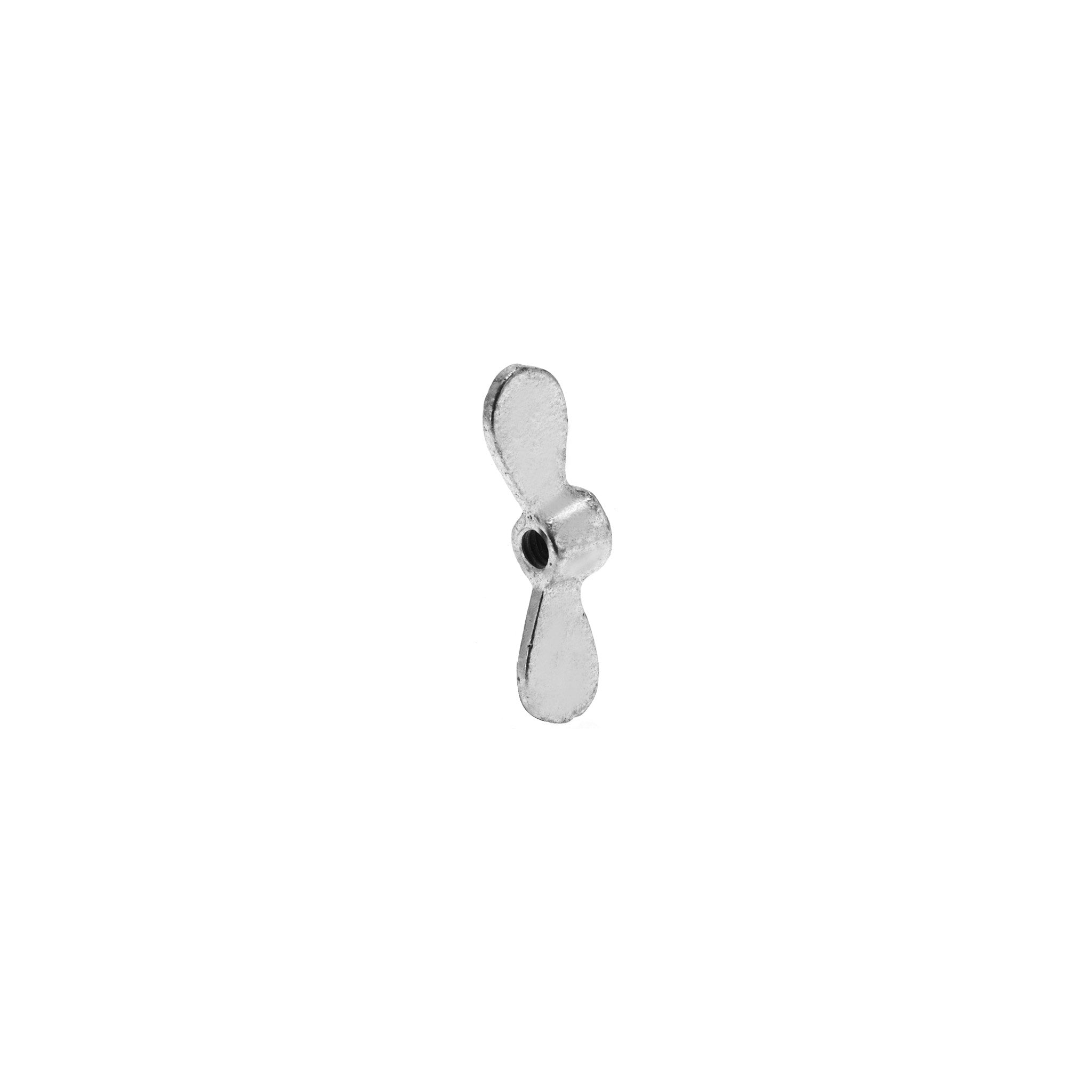 15025 Wing Nut - Heavy Duty Zinc Plated Steel Wing Nut for DIY, Furniture, and Machinery Assembly - Perfect for Home Improvement and Industrial Use
