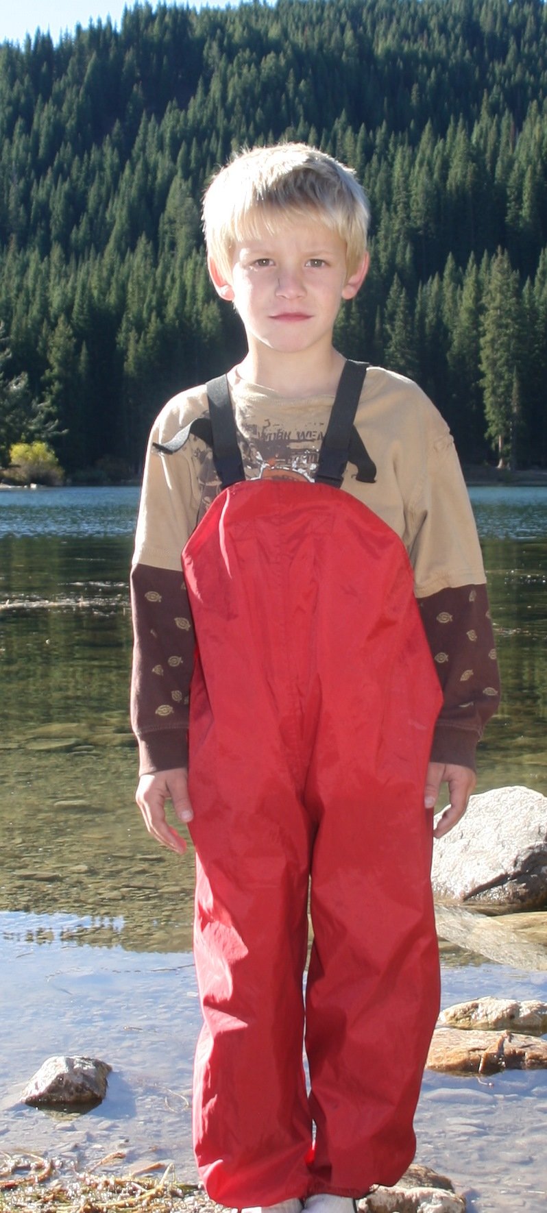 Suse's Waterproof Nylon Rain Bibs & Pants for Toddlers to Kids Age 8 - 6 Sizes Available for Outdoor Play, Rainy Day Adventures & School Commutes