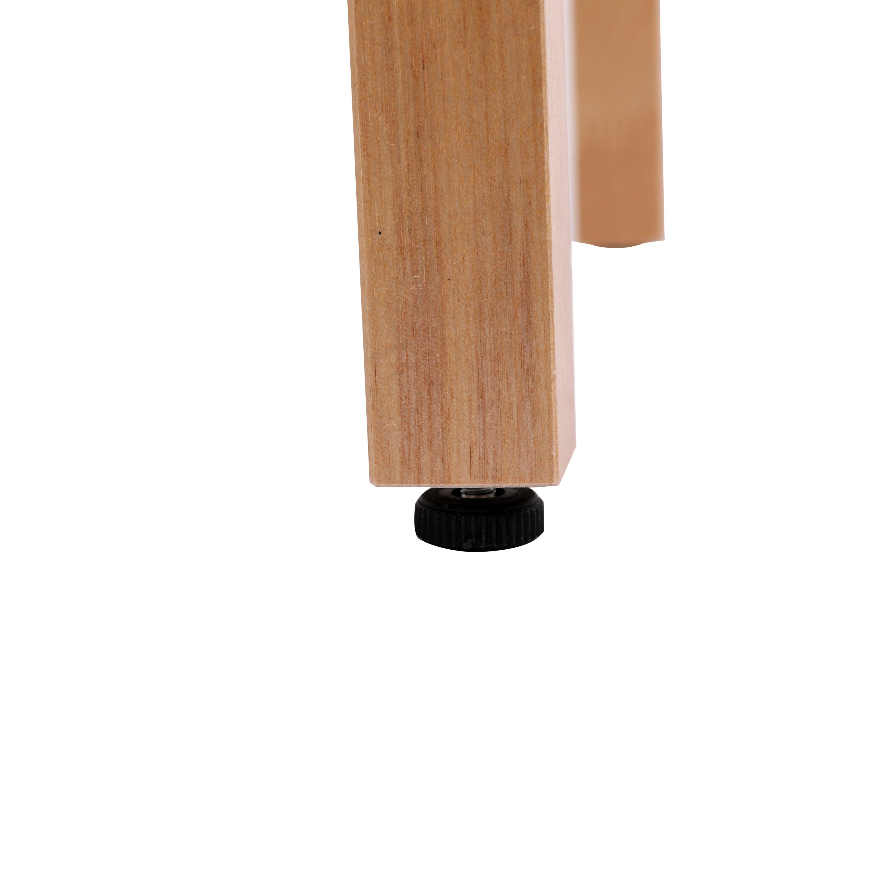 2 Tier Birch Bathroom Shelf - Narrow Multifunctional Storage Rack for Kitchen, Living Room, Bedroom, Entryway & Bathroom - Natural Wood Corner Shelving Unit | Perfect for Small Spaces, Organizing Essentials & Home Decor