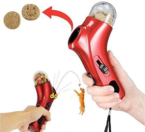 Coolrunner Automatic Pet Treat Launcher - Dog Training Toy & Food Thrower for Puppy Snacks - Perfect for Outdoor Play, Obedience Training & Interactive Feeding