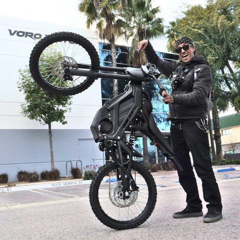 E Ride Pro SS 2.0 72V Long Range Electric Dirt Bike for Adults - Off-Road Adventure, Mountain Trail Riding & Commuting