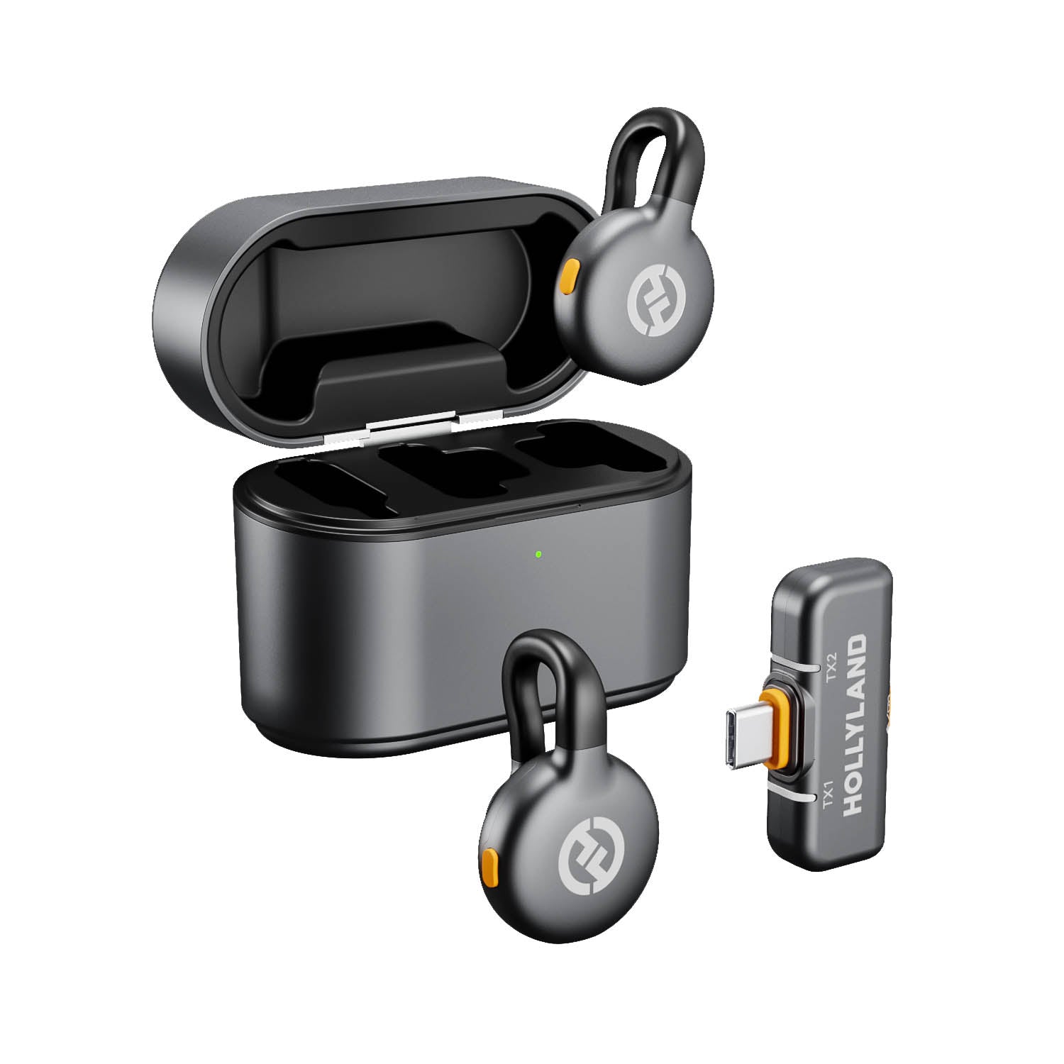 LARK M2S Wireless Lavalier Microphone Duo Kit - Dual Channel Clip-On Mic System for iPhone, Android, DSLR - Perfect for YouTube, Vlogging, Interviews & Live Streaming
