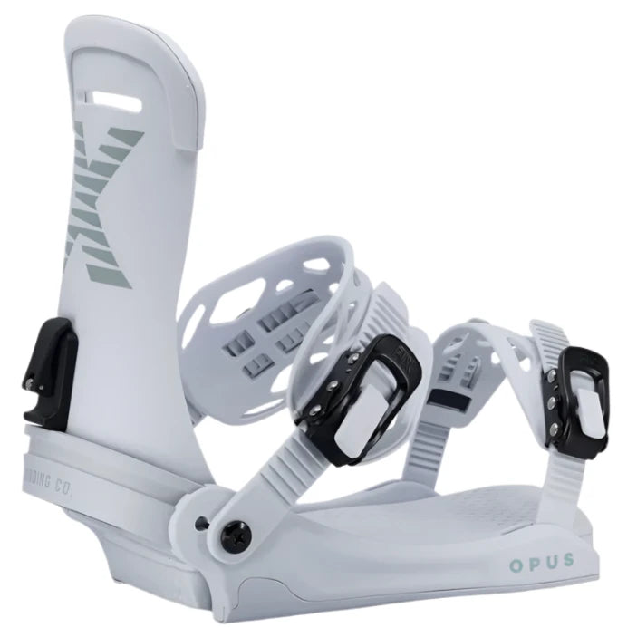 2025 Women's Opus Snowboard Bindings - Adjustable & Comfortable for All-Mountain Riding - Perfect for Freestyle & Powder Snowboarding