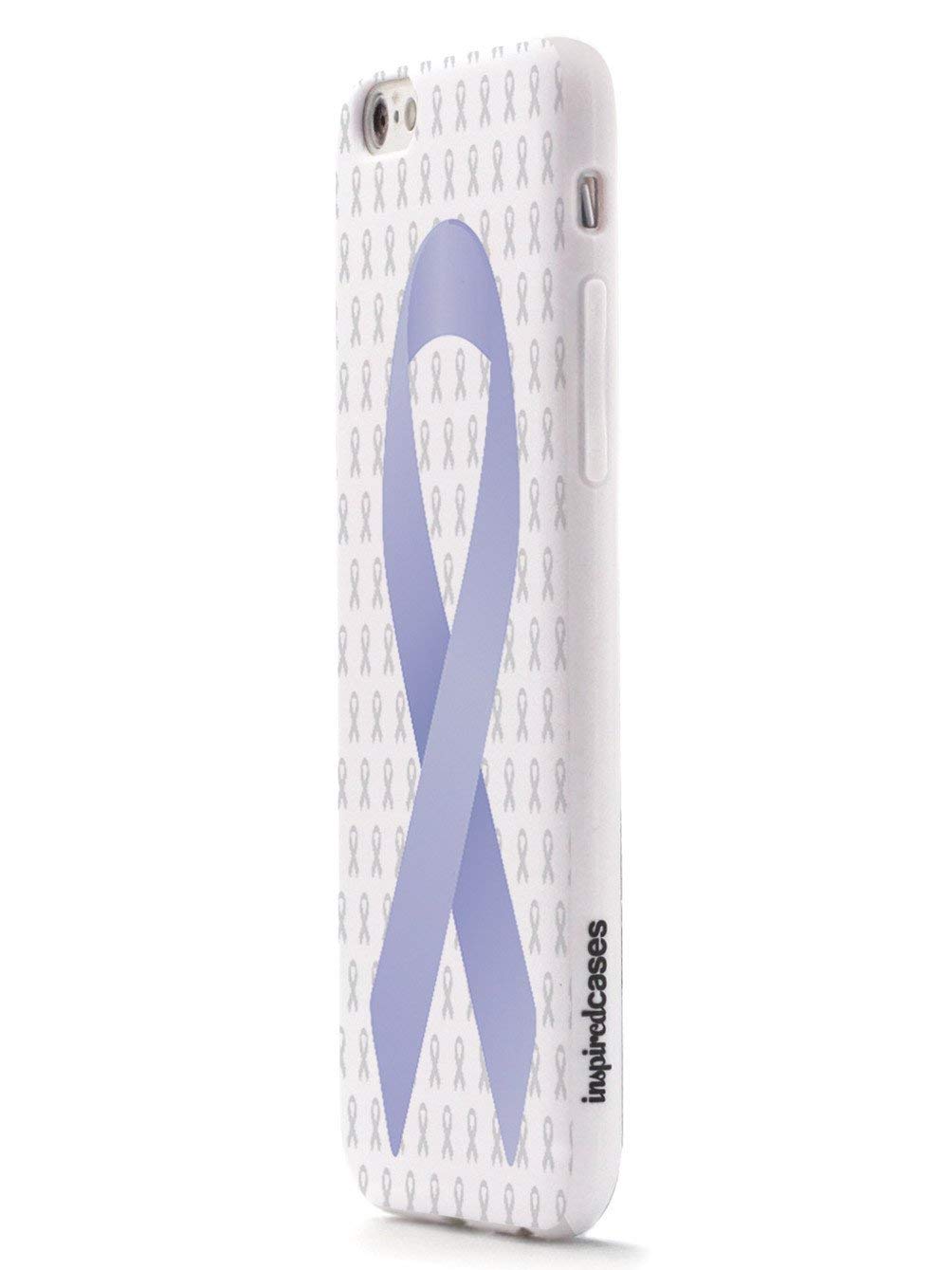 Inspired Cases - iPhone 12 Pro Case with 3D Textured Protection - Slim Fit Shockproof Cover for Apple iPhone 12 Pro - Periwinkle Awareness Ribbon Design - Perfect for Daily Use, Work & Travel