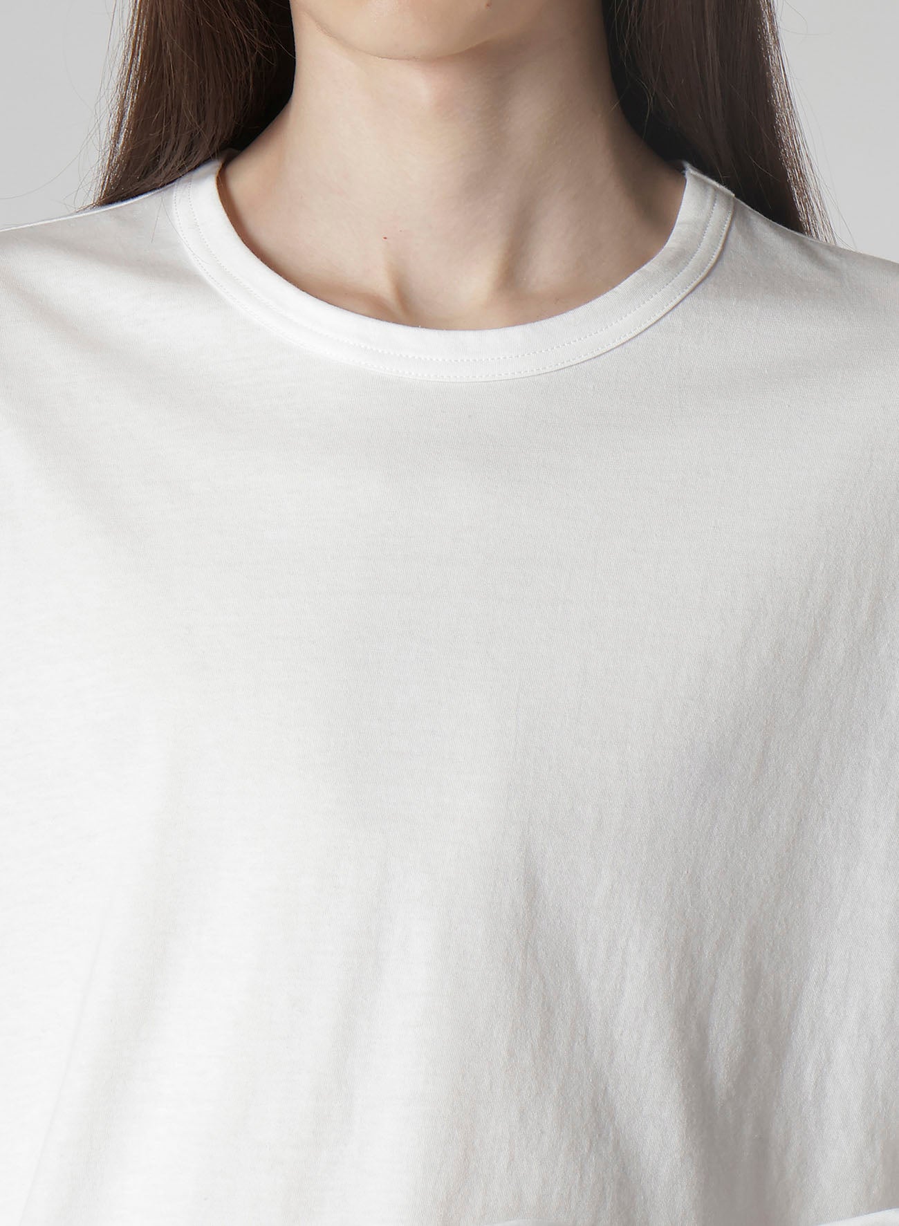 Soft Cotton Single Jersey Round Neck Long Sleeve T-Shirt - Comfortable & Breathable for Everyday Wear, Casual Outfits, and Layering