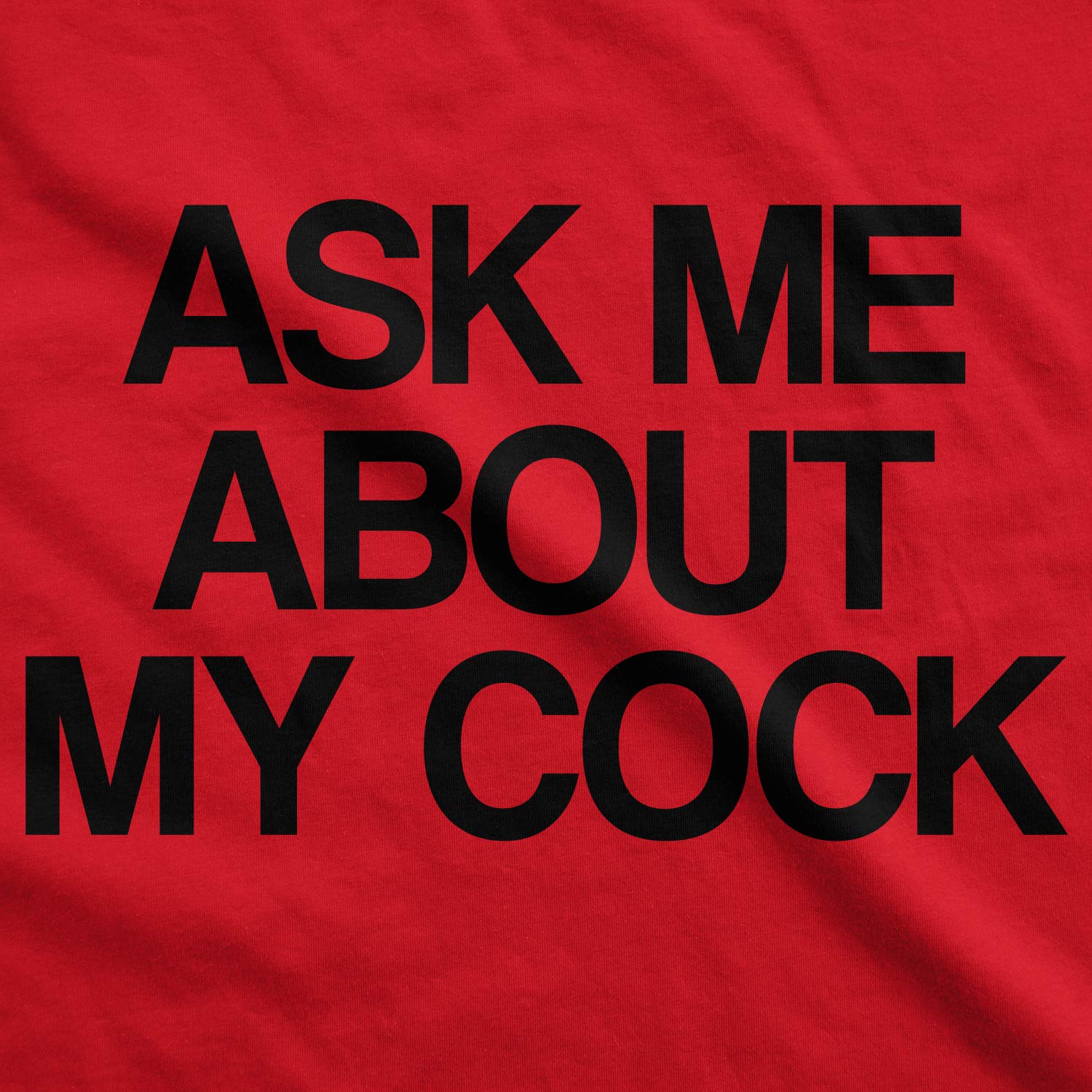 Funny Sarcastic Rooster Chicken T-Shirt - Ask Me About My Cock Flip Up Graphic Tee for Men & Women | Perfect for Poultry Lovers, Farm Humor, and Casual Wear