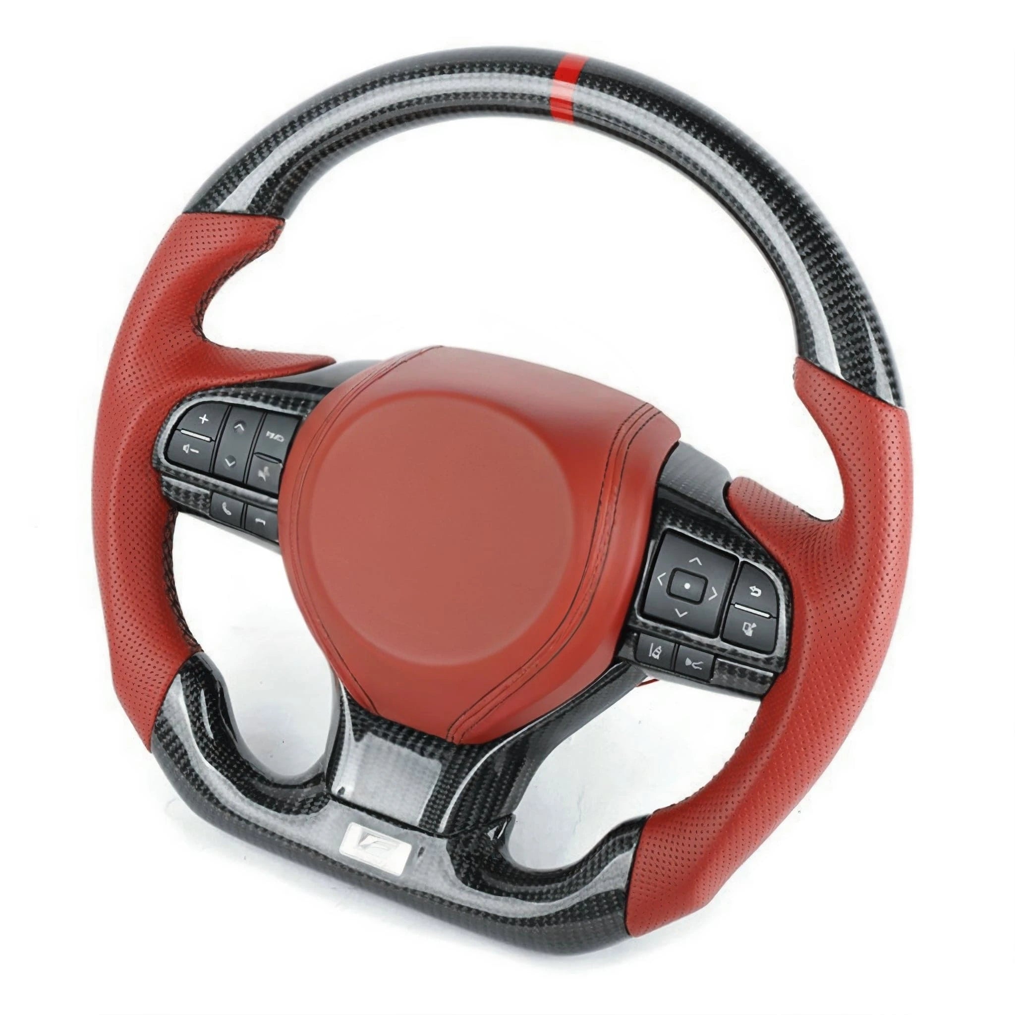 Custom Carbon Fiber Steering Wheel for Lexus GS, RX, LX (2016-2023) - Premium Upgrade for Sporty Driving & Luxury Interior Enhancement