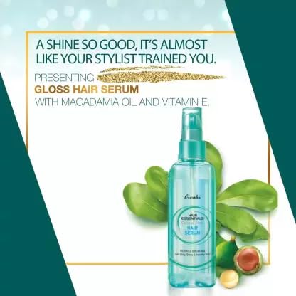 Civaki Stre@xe Gloss Hair Serum with Coconut Oil for Shiny, Healthy Hair - Men & Women - Perfect for Daily Styling, Frizz Control & Heat Protection