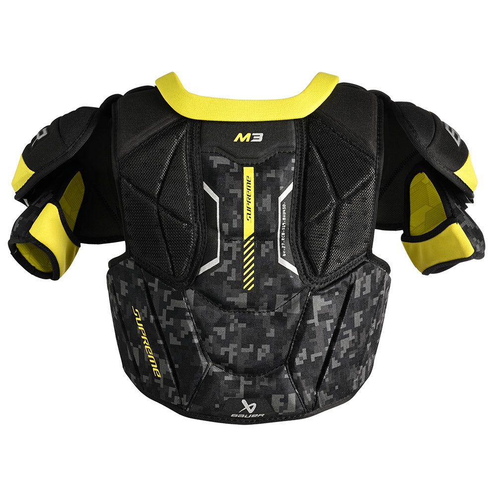 Bauer Supreme M3 Junior Ice Hockey Shoulder Pads - Youth Protective Gear for Hockey Players - Perfect for Games, Practice & Training Sessions